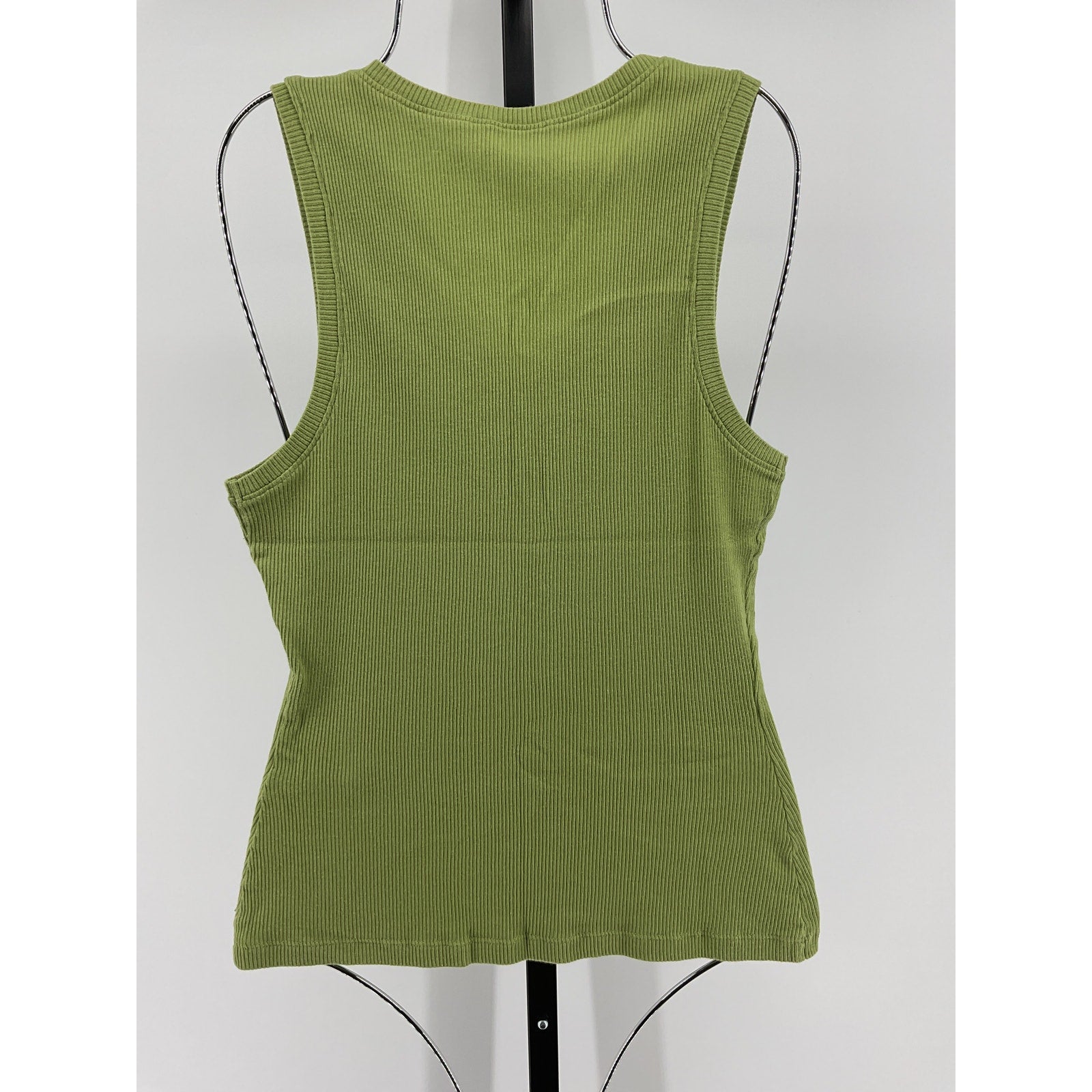 Loewe 'Anagram' Green Cotton Tank Top Size M