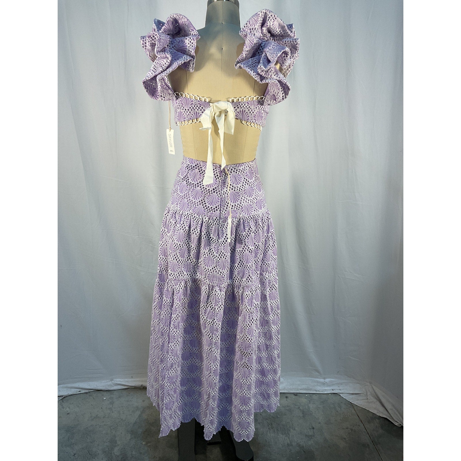 Saylor 'Rogue' Purple Cotton Set Size XS