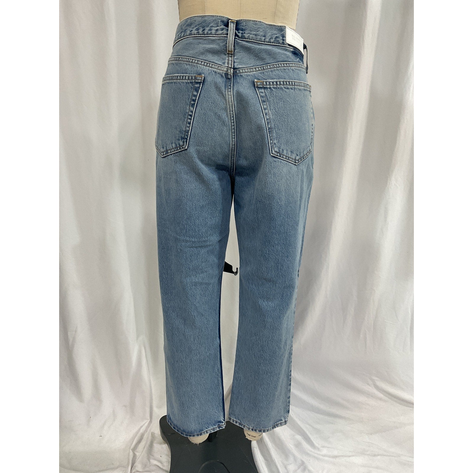 Re/Done '70s' Blue Stove Pipe Denim Jeans Size 30