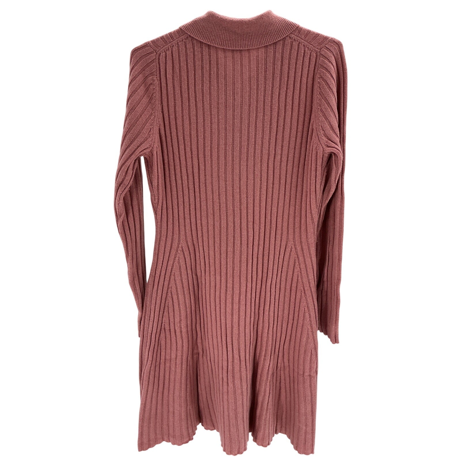 Hatch 'The Addie' Pink Wool Polo Sweater Dress Size 3