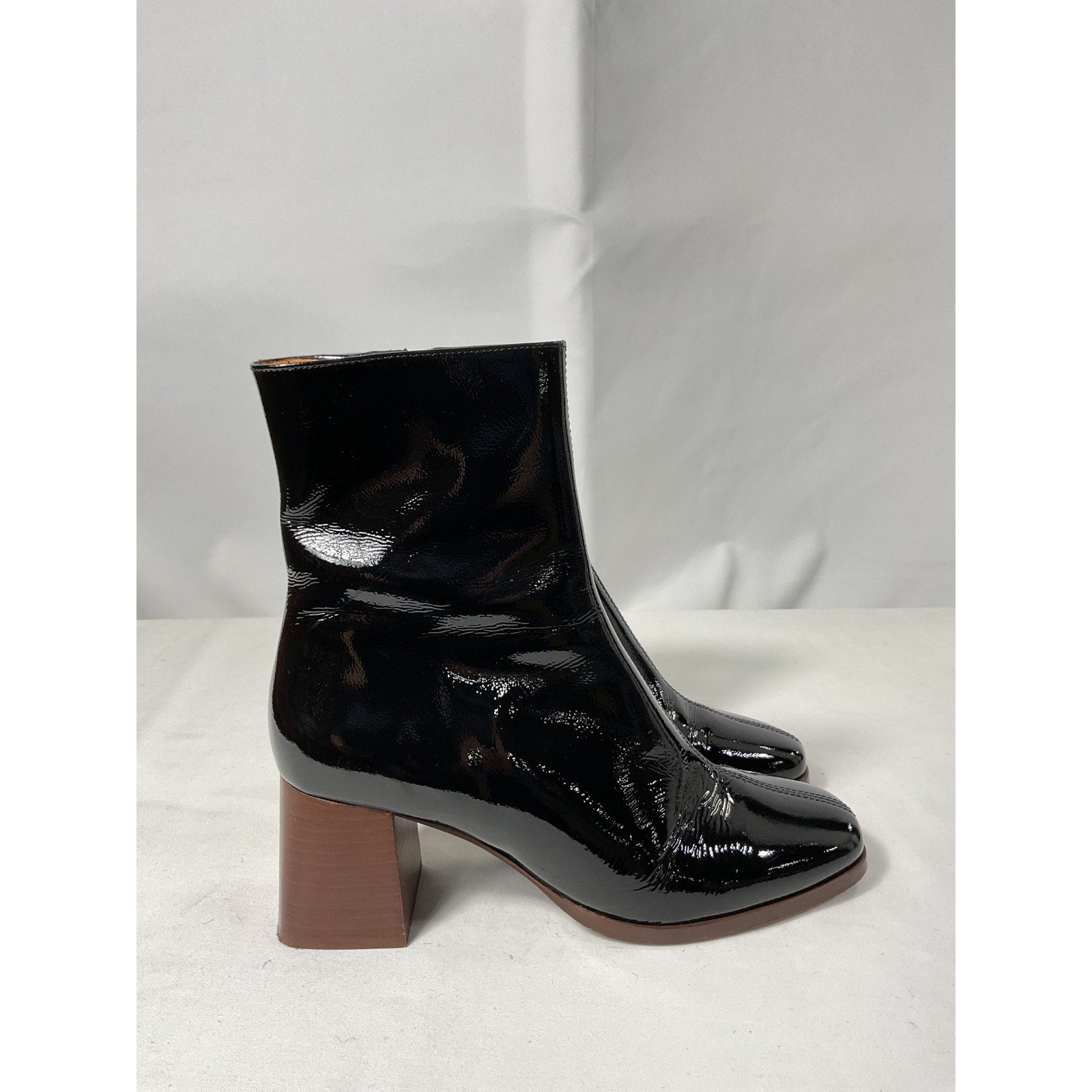 S�zane 'Axelle' Black Ankle Boots Size 9