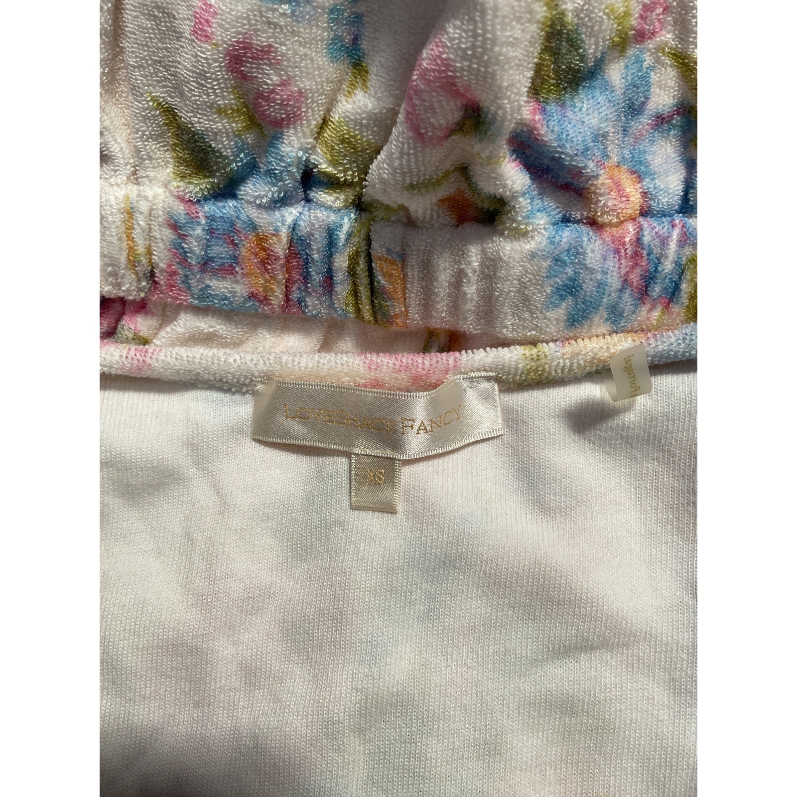 Loveshackfancy 'Bascom' White V Neck Jumper / Romper Size XS