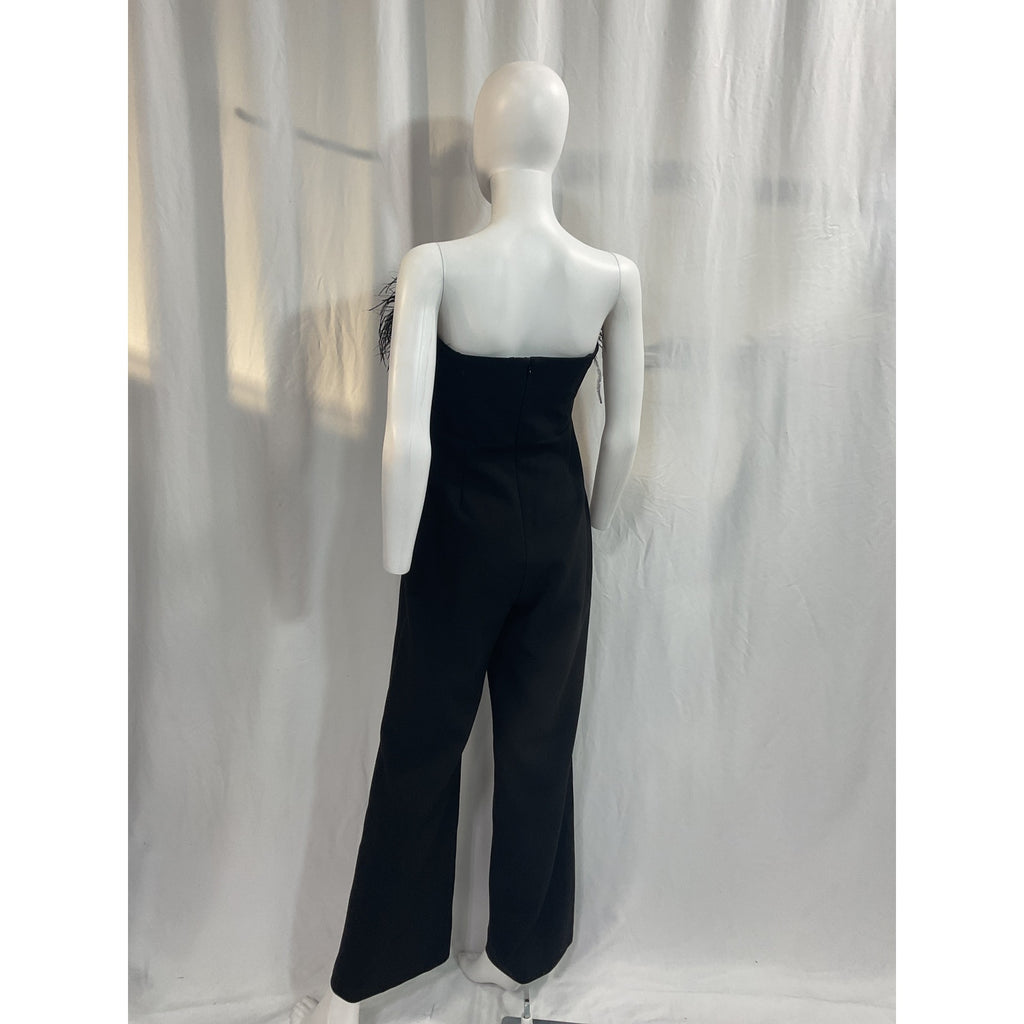 Likely 'Desi' Black Full Lenght Strapless Jumpsuit Size 6