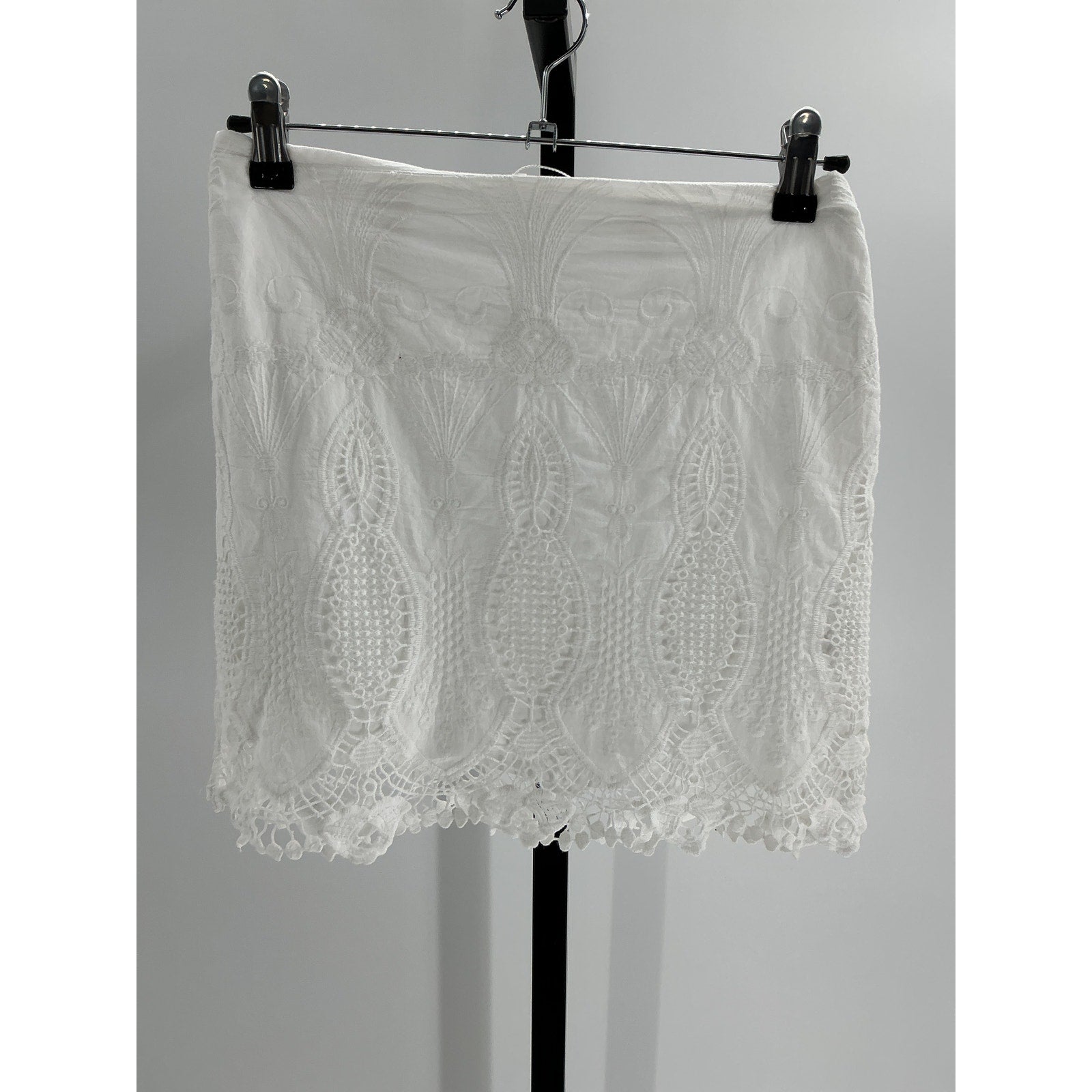 Tularosa 'August' White Cotton Skirt Size XXS