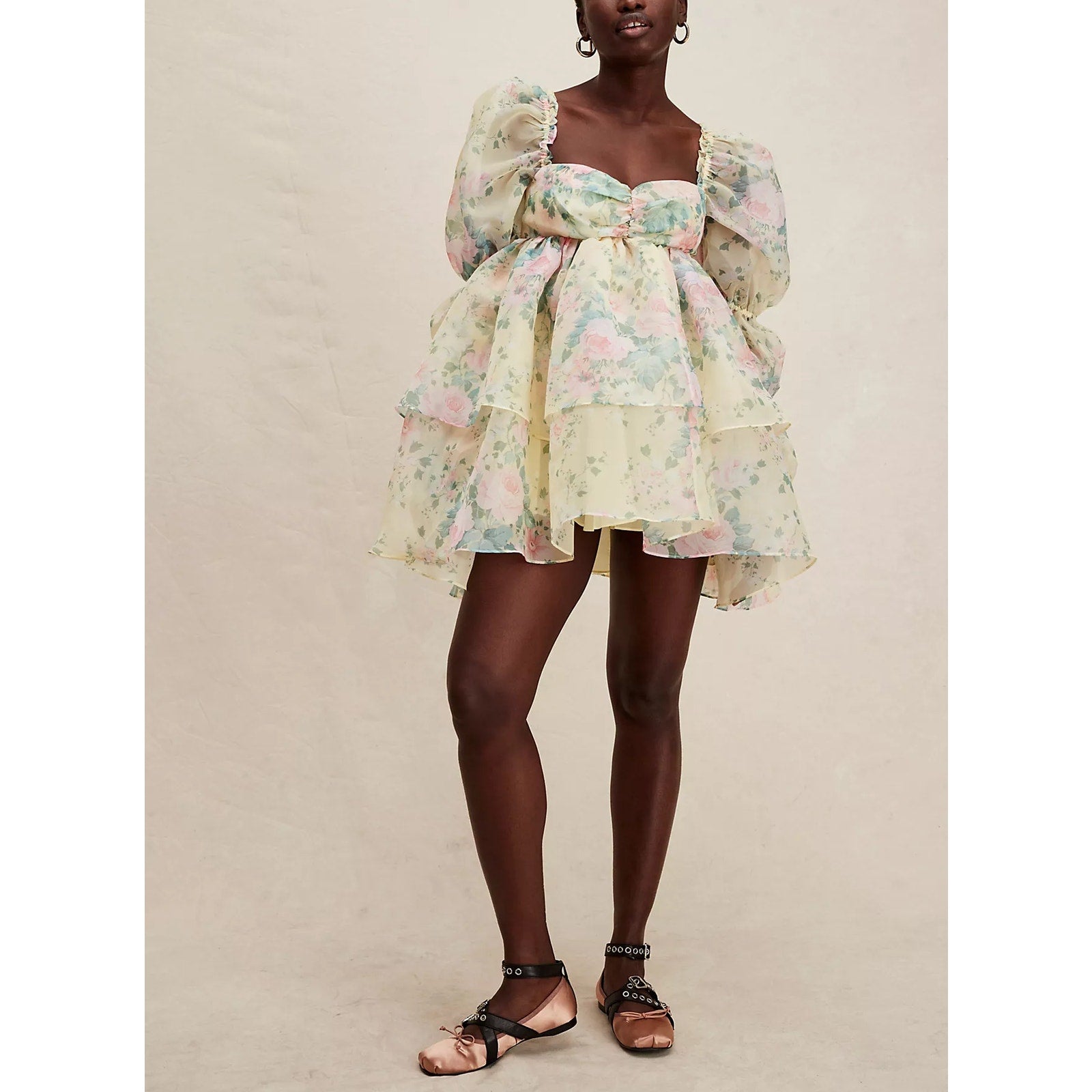 Selkie 'The Moonlight' Yellow Dress Size XS - NWT