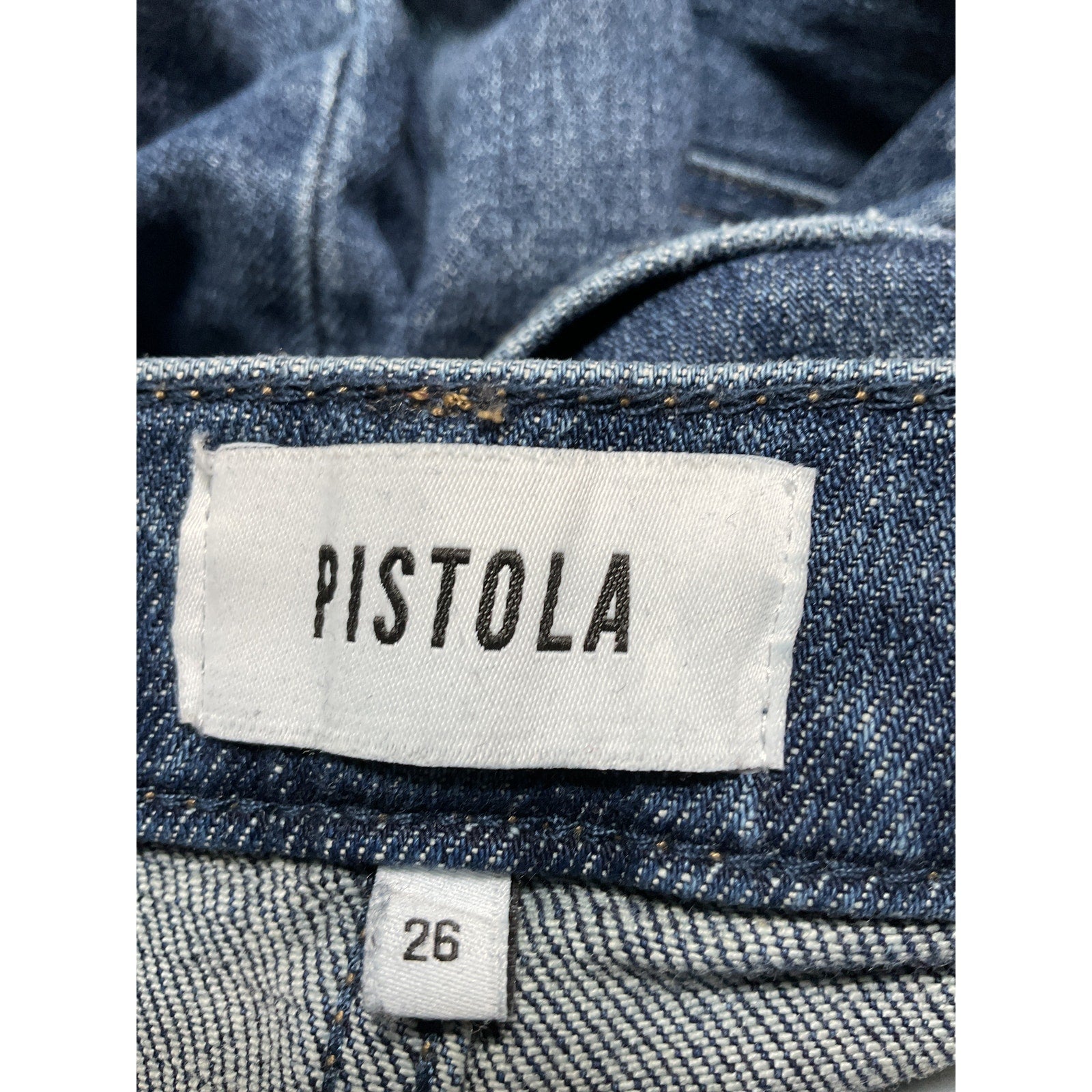 Pistola 'Colleen' Blue Super High Rise Slim Boot Cut Denim Jean Size 26