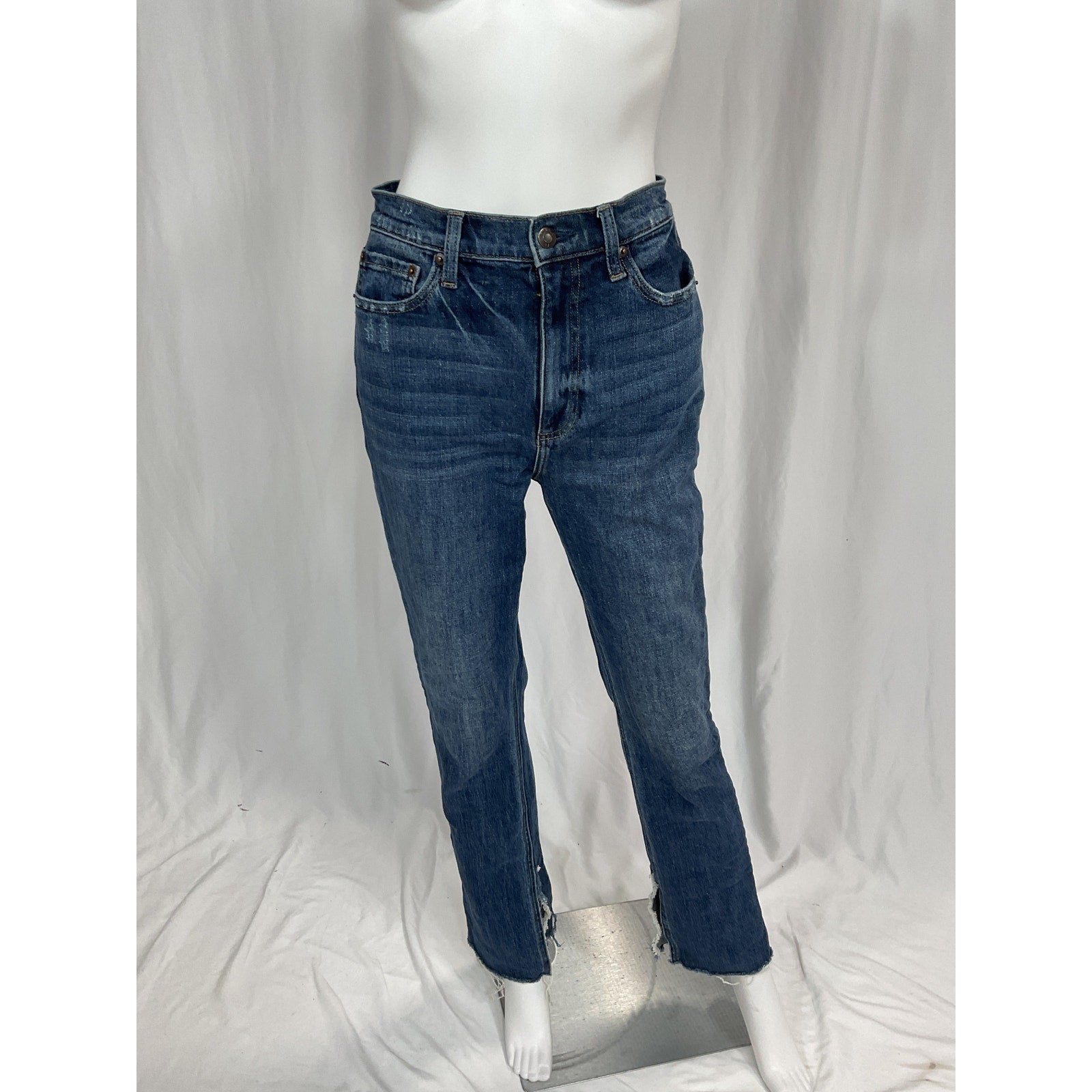 Pistola 'Colleen' Blue Super High Rise Slim Boot Cut Denim Jean Size 26