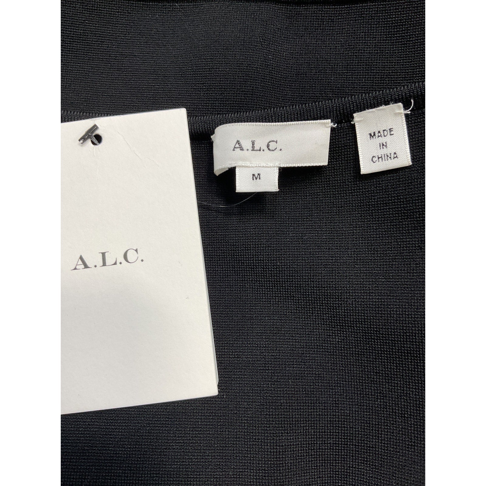 A.L.C. 'Belle' Black Cropped Top Size M - NWT