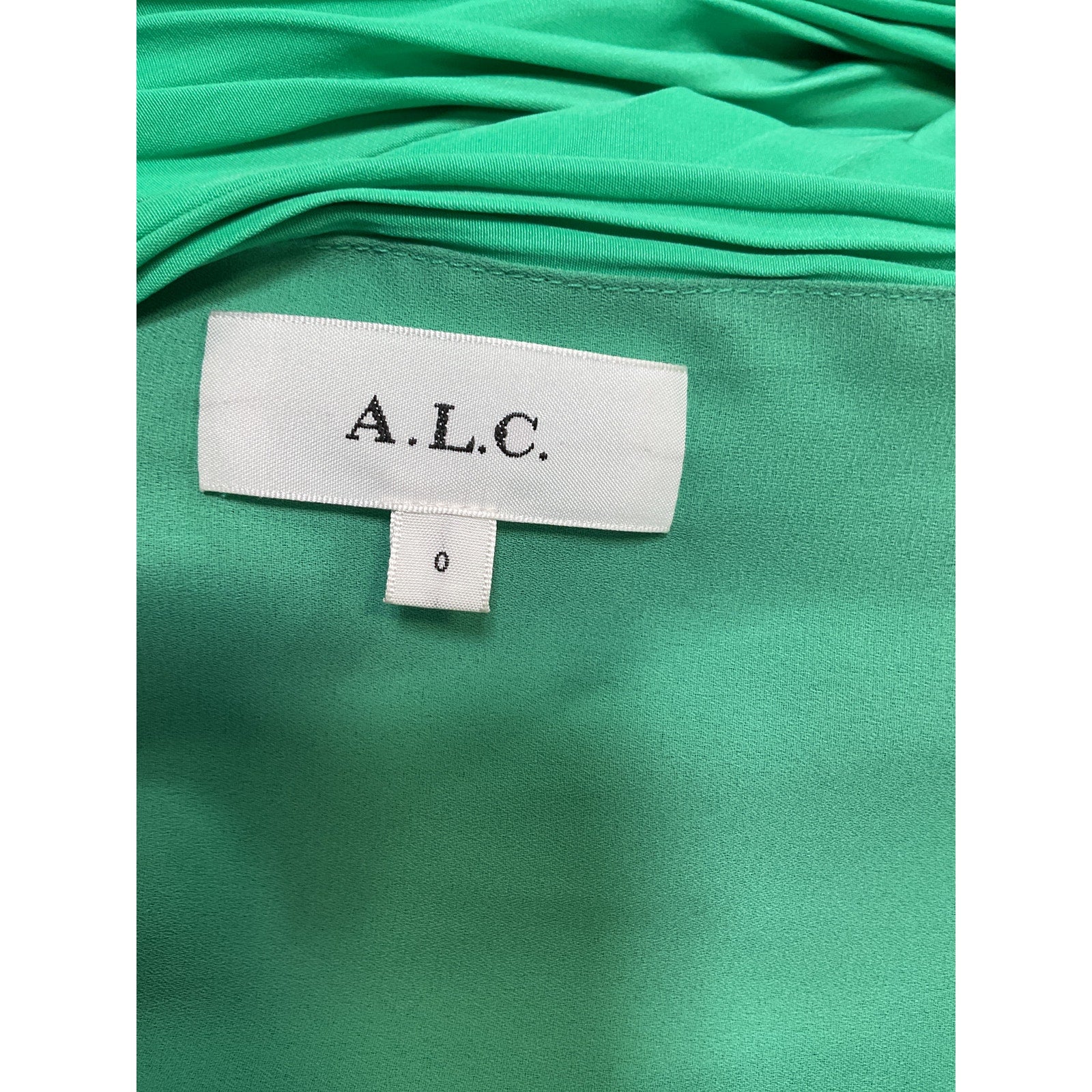 A.L.C. 'Delfina' Green Dress Size 0