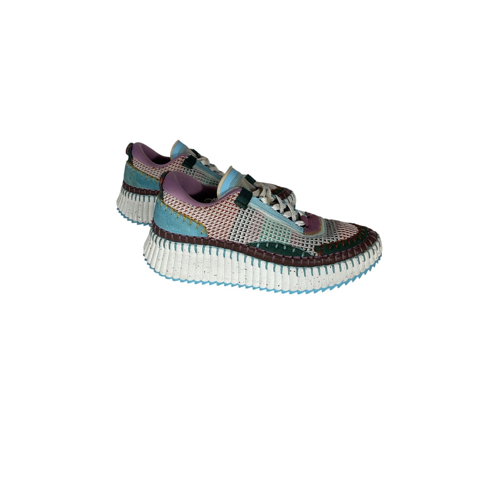 Chlo� 'Nama' Creamy Platform Sneaker Size 10