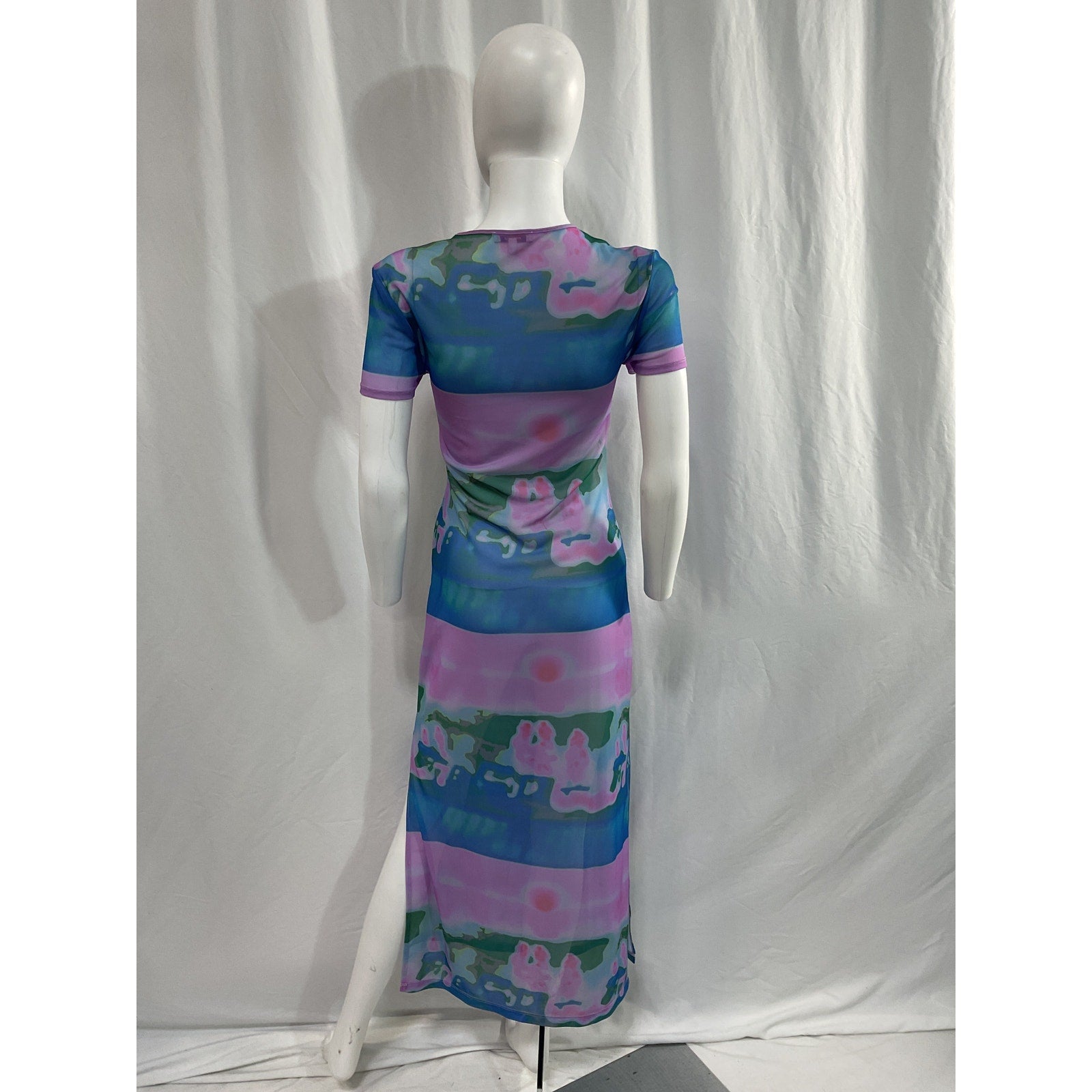 Miaou 'Billie' Pink Mesh Dress Size S