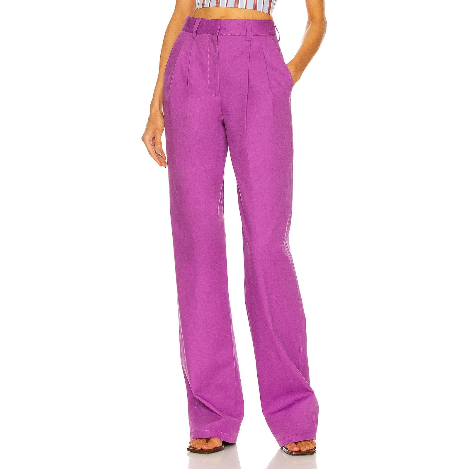 Aknvas 'O'Connor' Purple Pant Size 2 - NWT