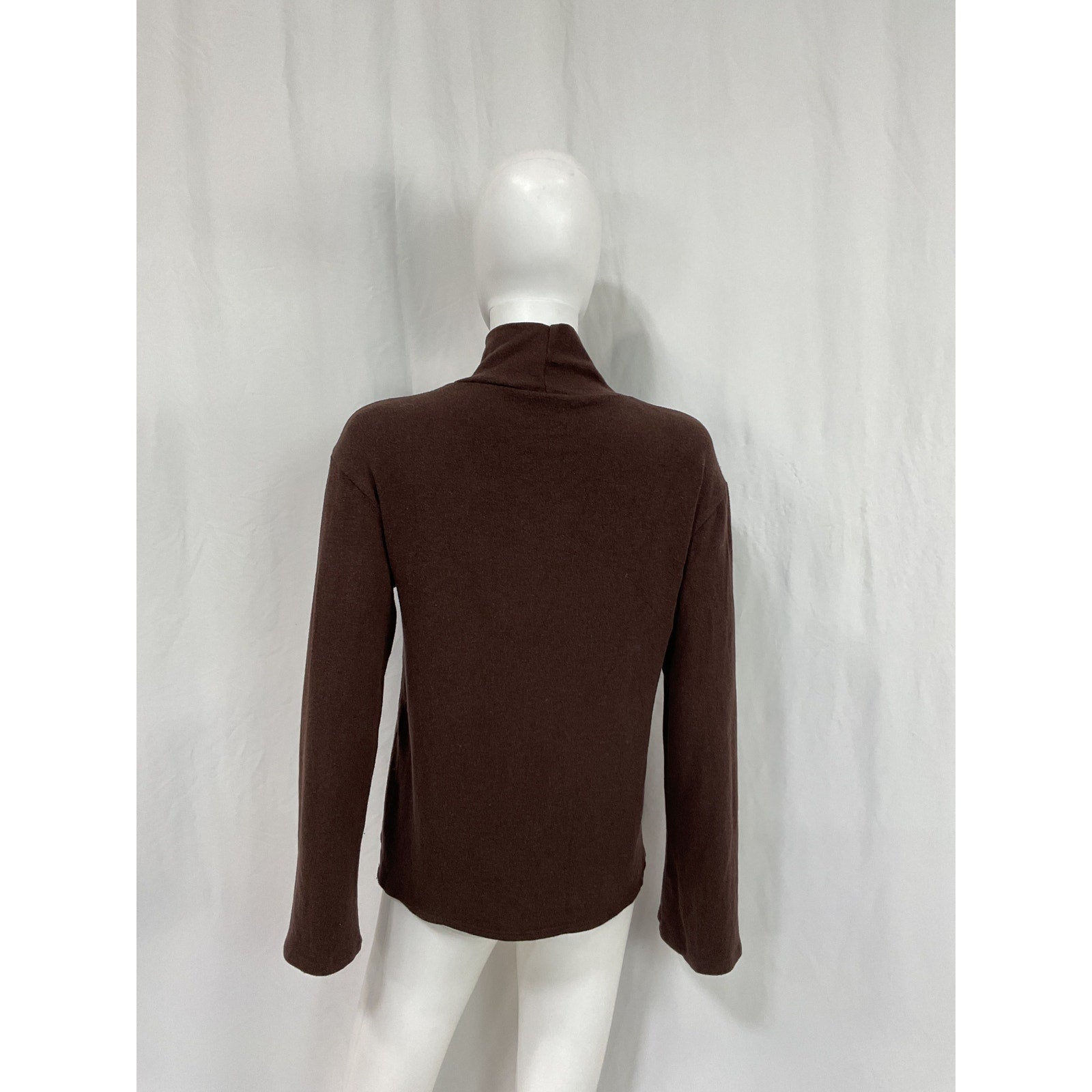 Reformation 'Anya' Brown Tencel Lyocell Knit Top Size S