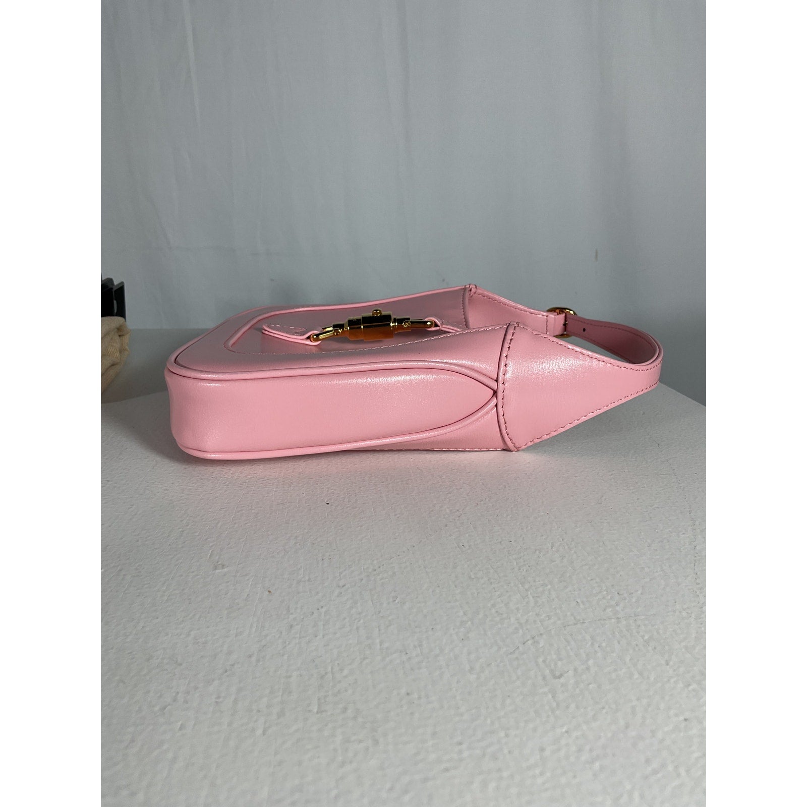 Gucci 'Jackie 1961' Pink Leather Mini Shoulder Bag