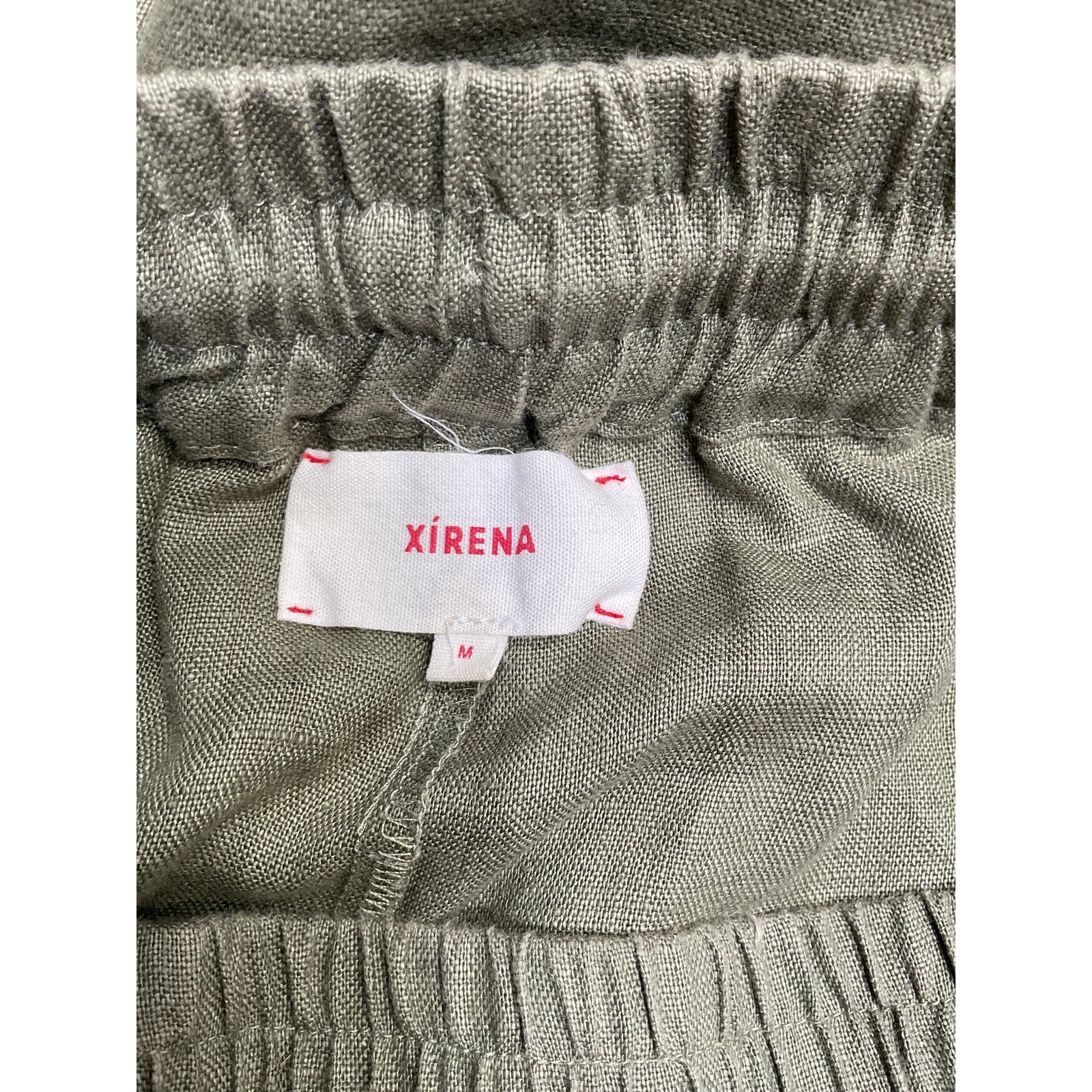 Xirena 'Atticus' Green Linen Pants Size M