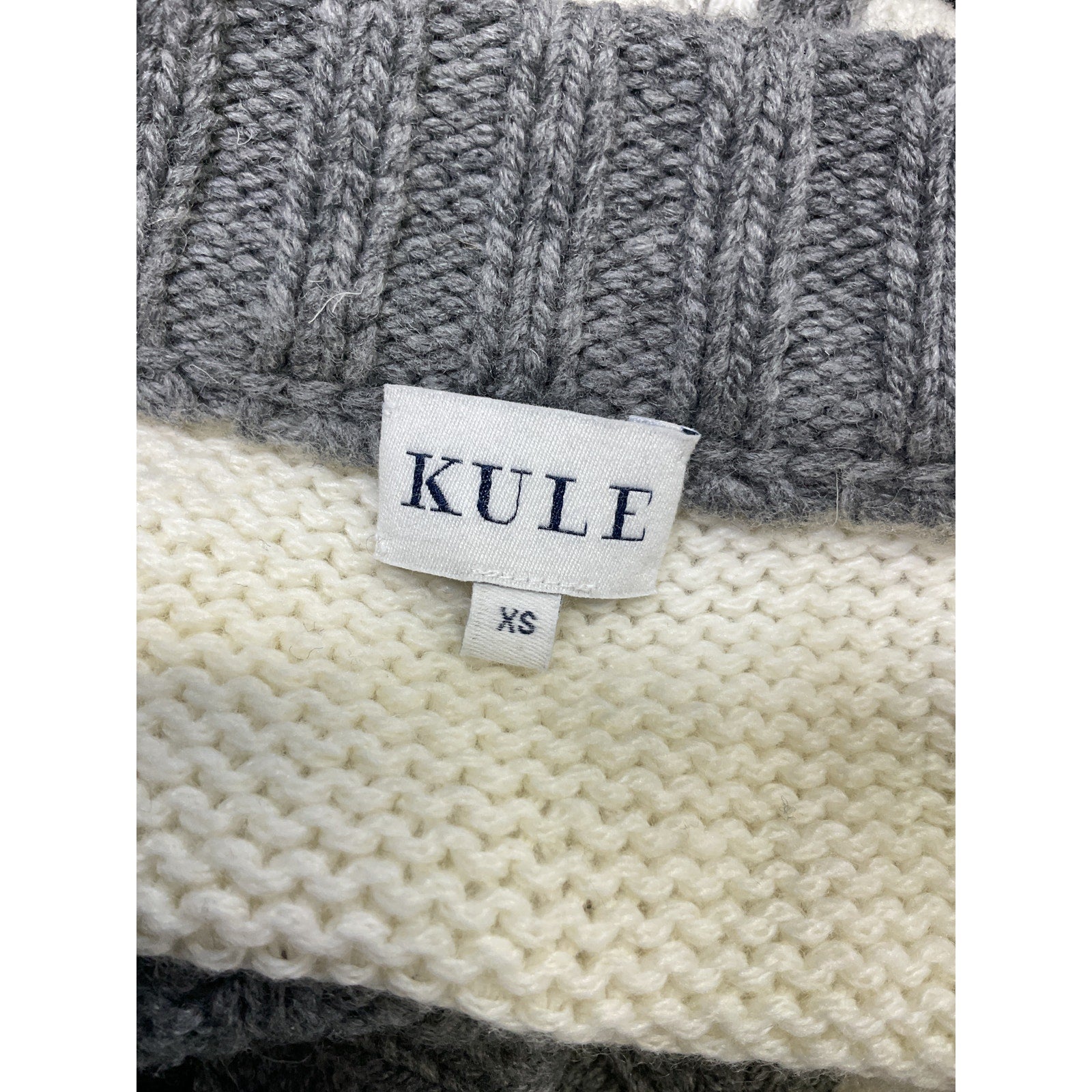 Kule 'The Freya' Gray Crewneck Long Sleeve Cardigan Size XS