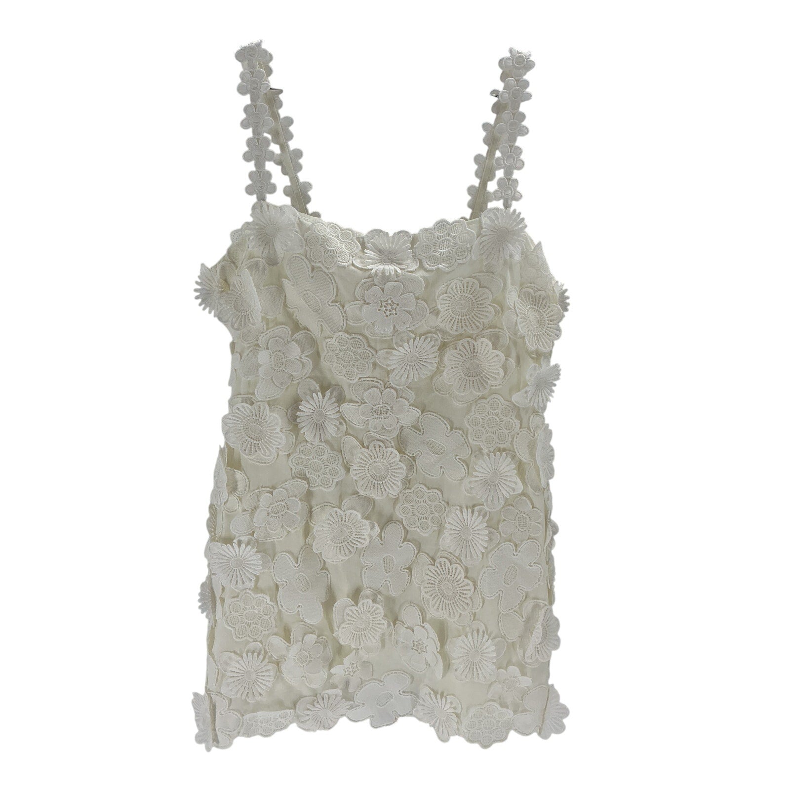 Tularosa 'Kimmy' Ivory Cotton Mini Dress Size L