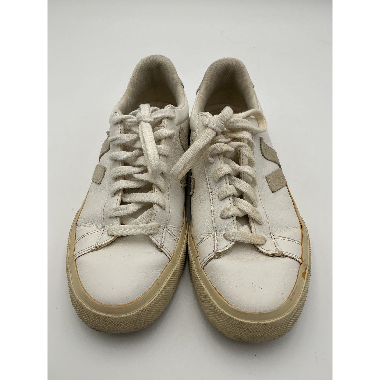 Veja 'Campo' White Rubber Sneaker Size 7