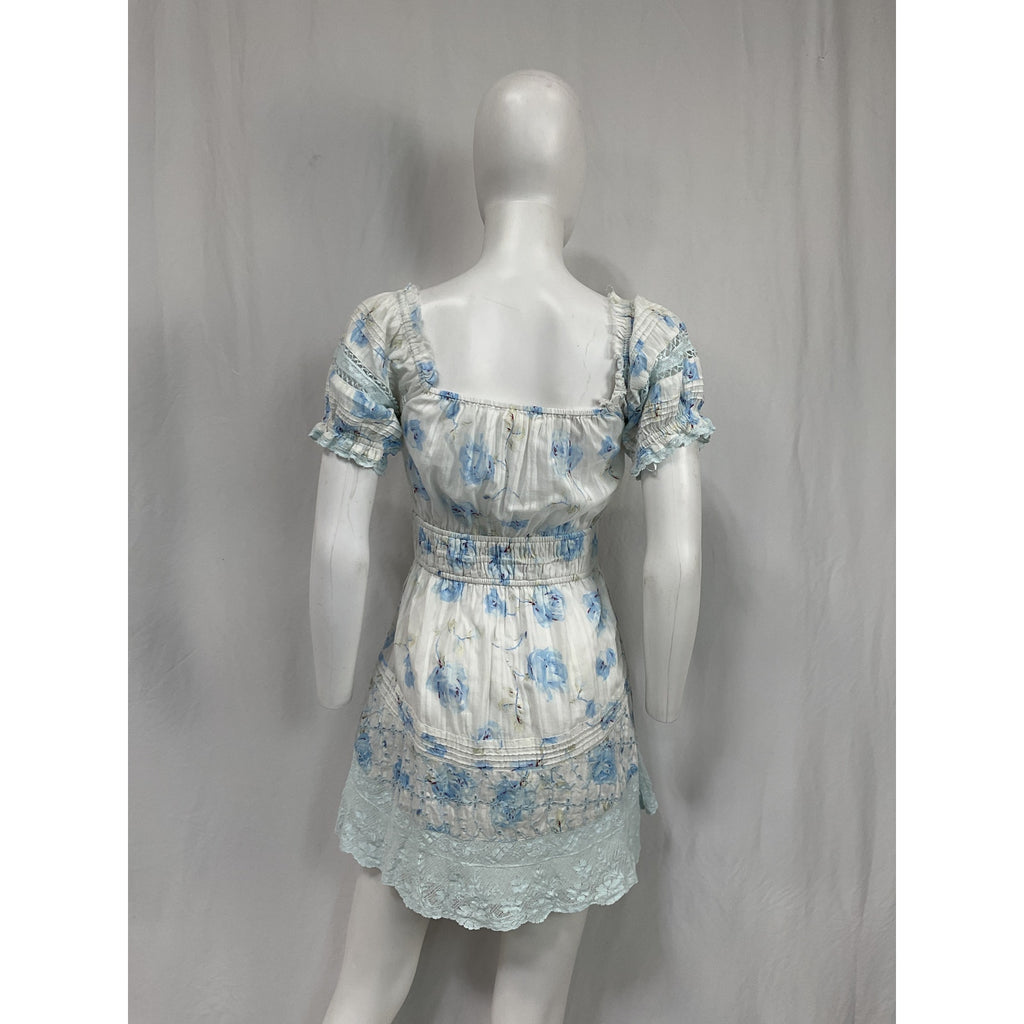 Loveshackfancy 'Lilium' White Mini Dress Size XS