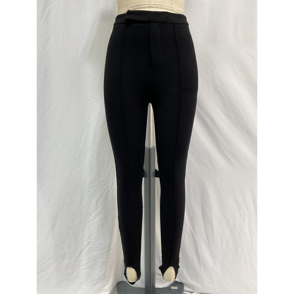 Nicholas 'Inaya' Black Viscose Stirrup Pant Size 2