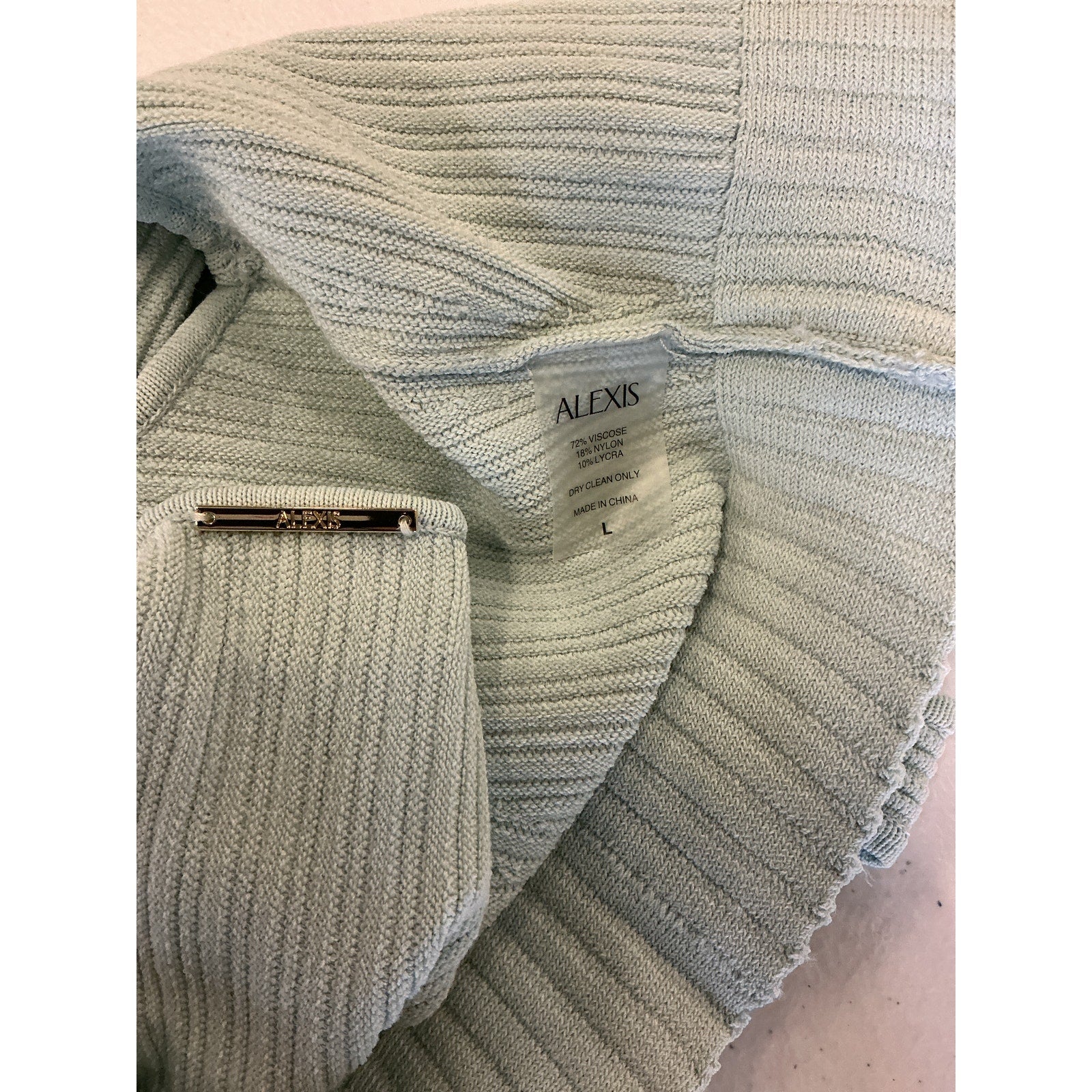 Alexis 'Dom' Blue Viscose Top Size L
