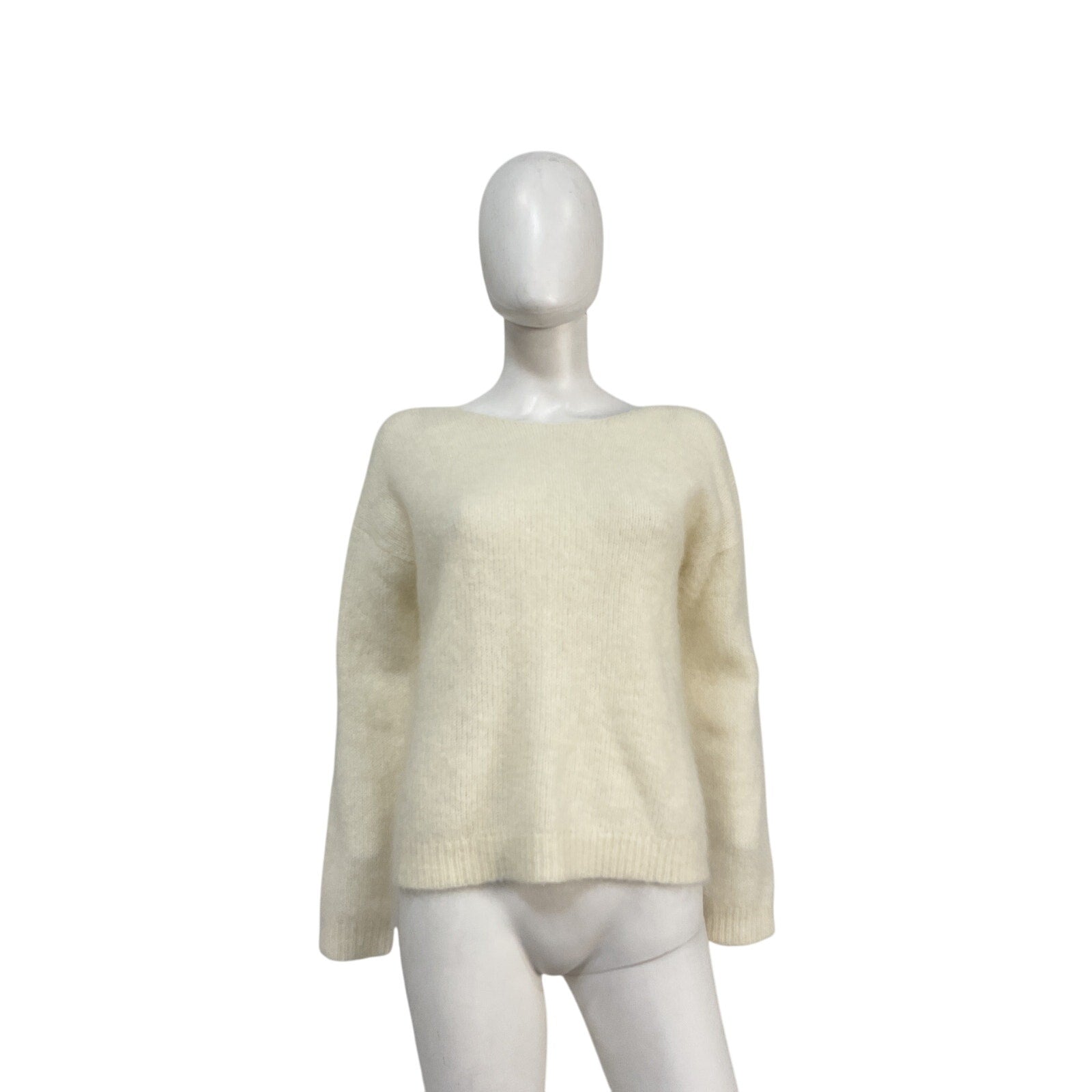 S�zane 'Astride' Cream Wool Jumper Size S