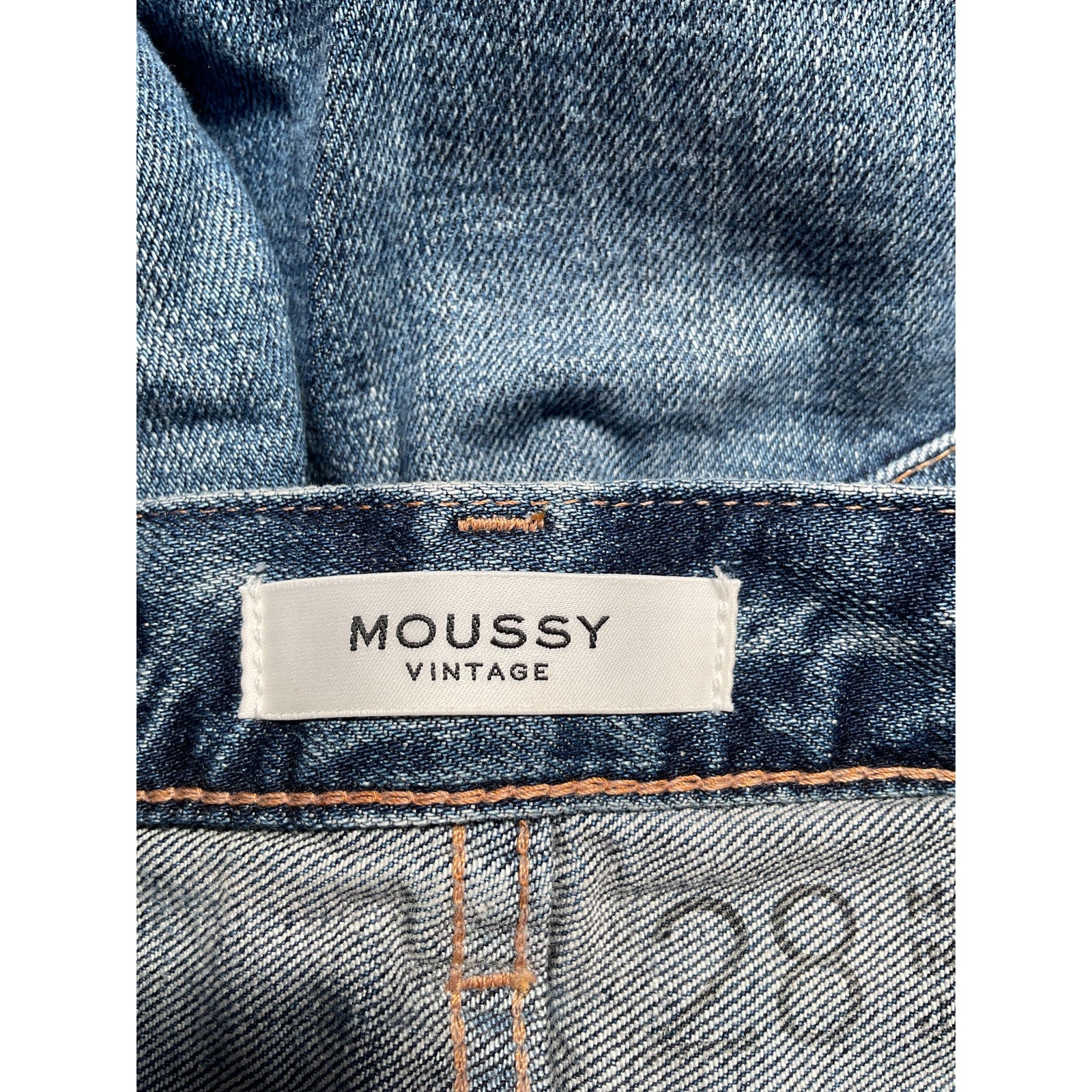Moussy 'Meadowood' Blue Skinny Denim Jean Size 28