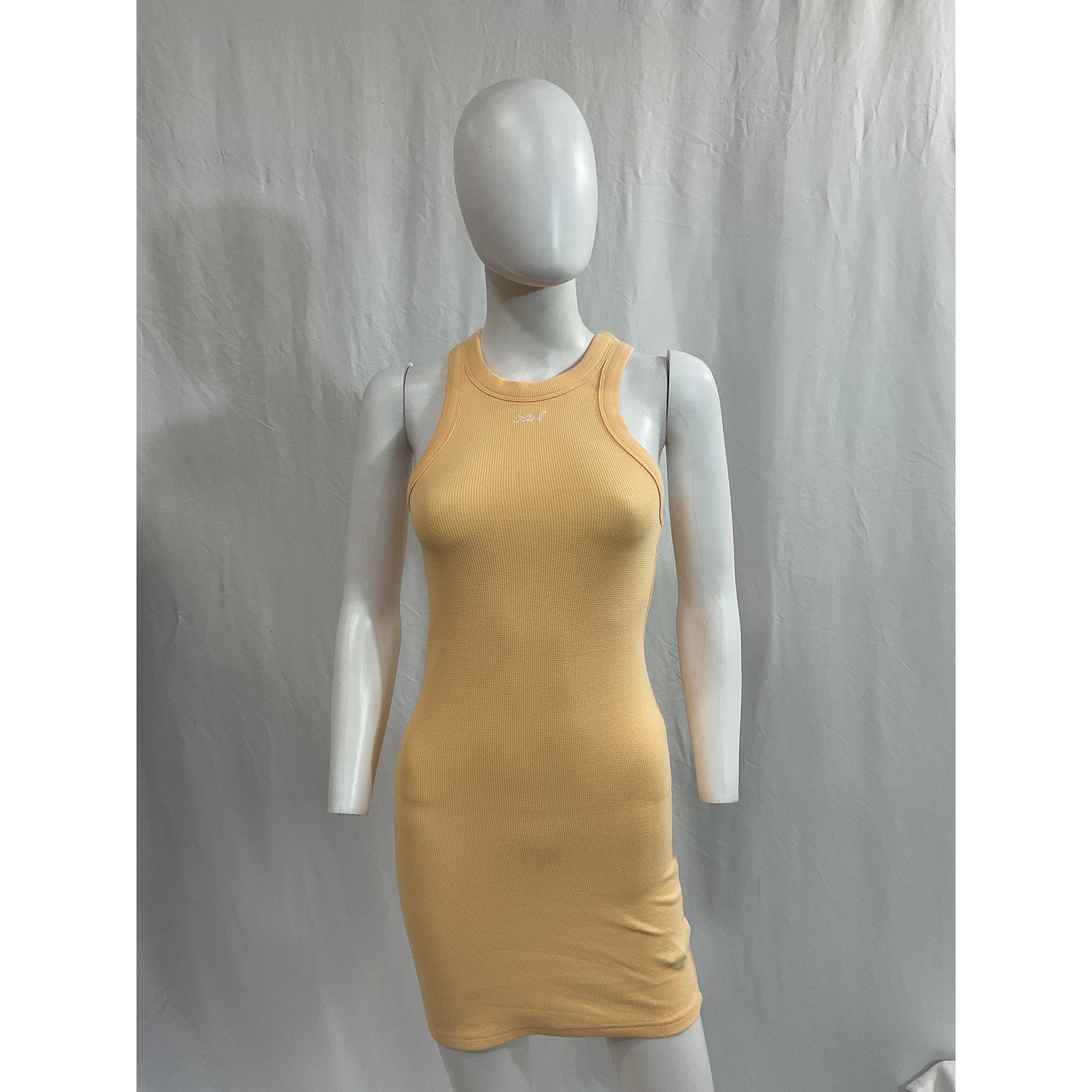 Kith 'Lyra' Tan Waffle Mini Dress Size XS - NWT
