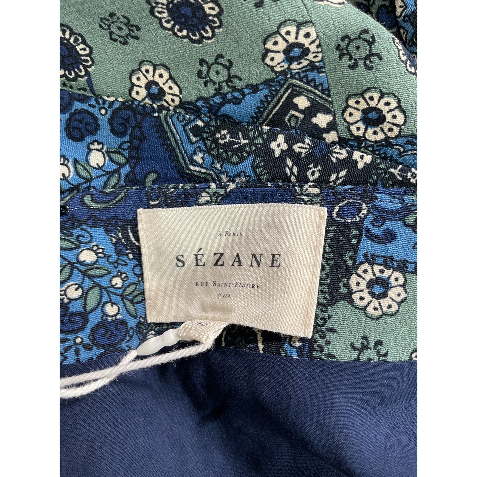 S�zane 'Aida' Blue Skirt Size 14 - NWT