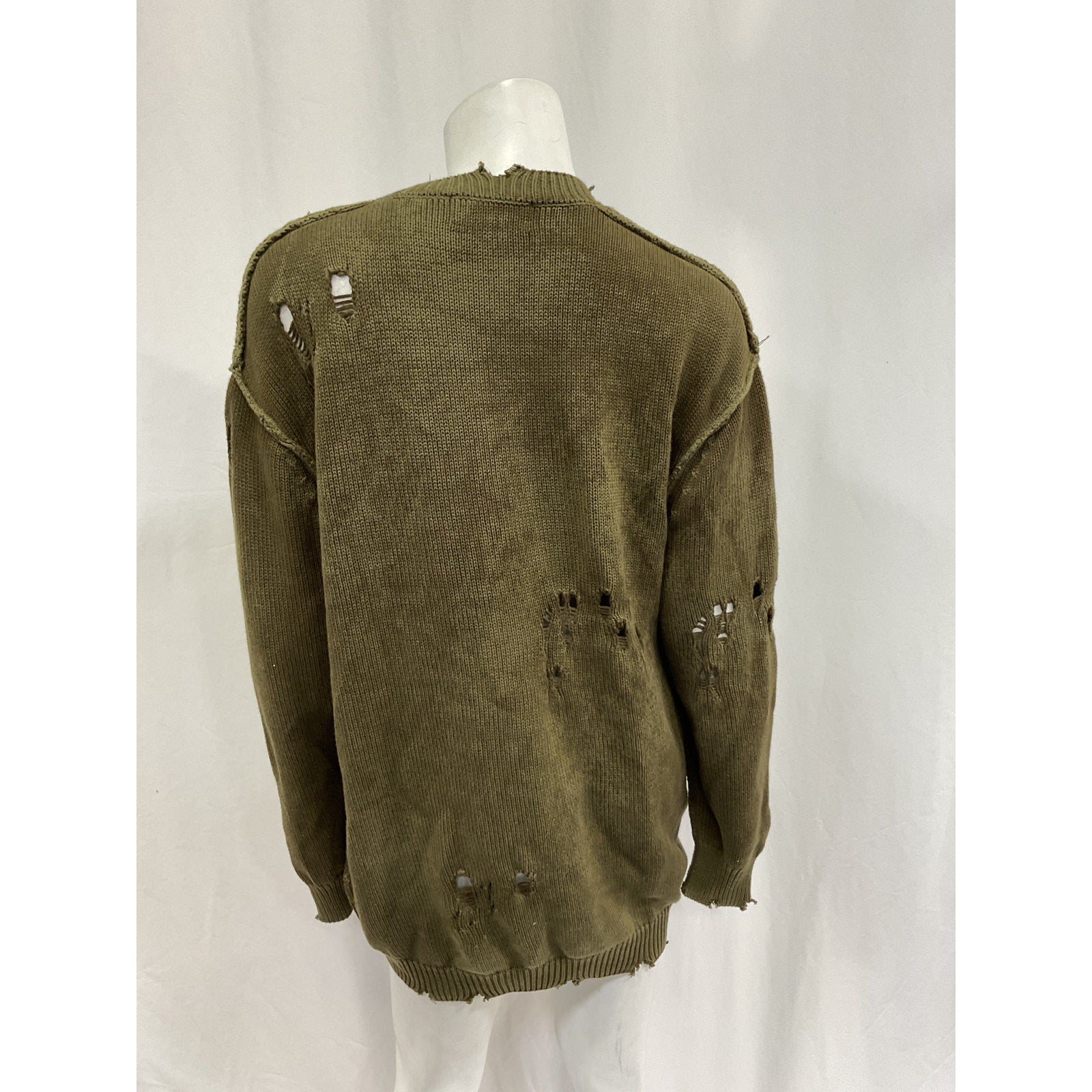 Ser.O.Ya 'Ari' Green Cotton Cardigan Size XXS