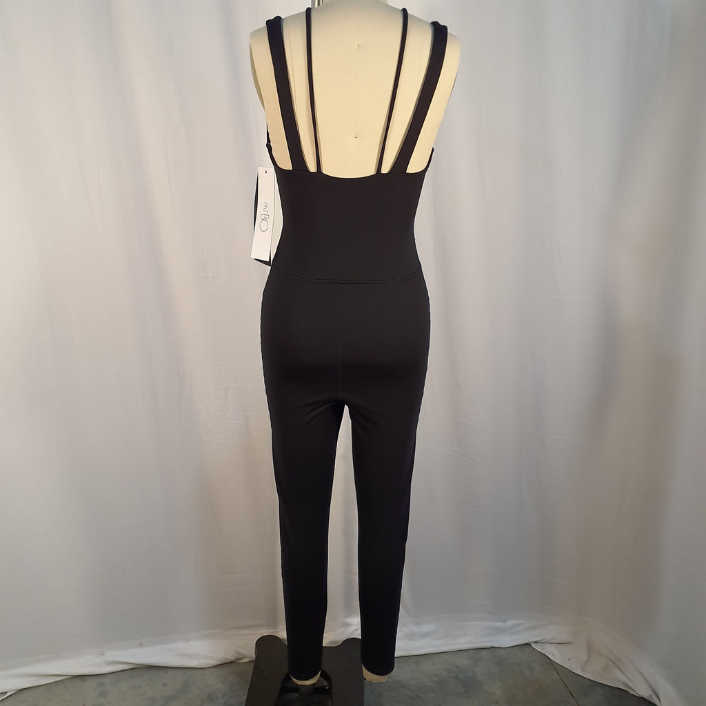 Patbo 'Spaghetti' Black Tied Onesie Size M - NWT