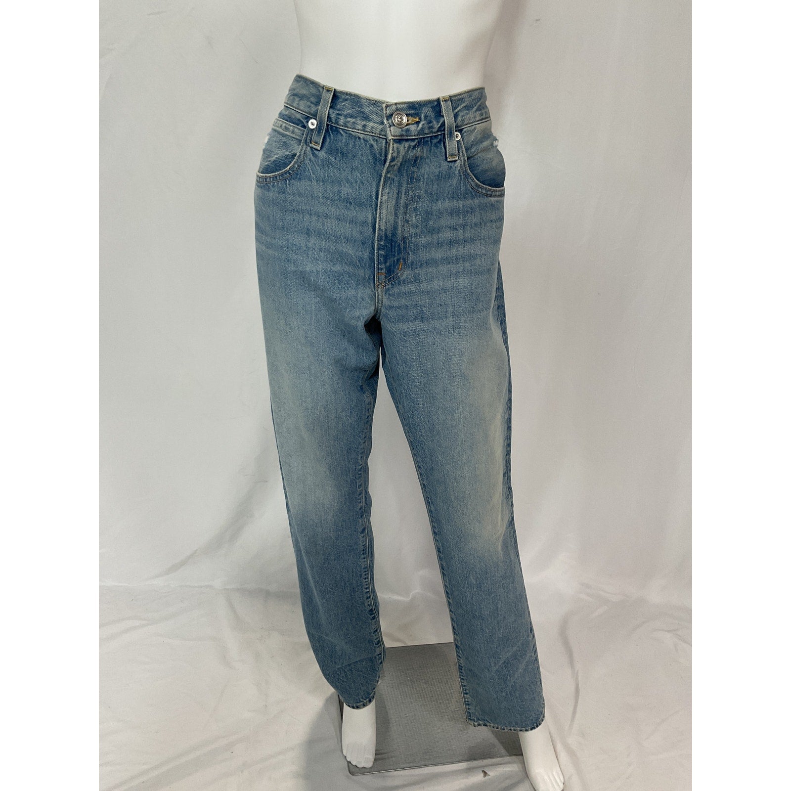 Slvrlake 'Lennox' Blue Low Rise Slouch Denim Jean Size 30