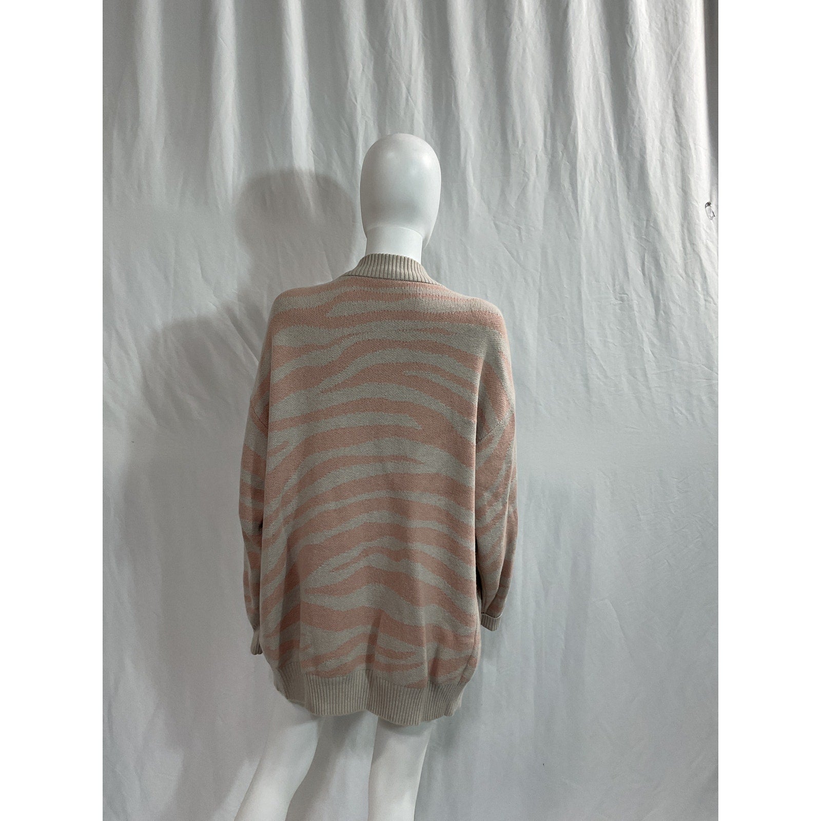 Varley 'Mayberry' Pink Long Sleeve Cardigan Size S
