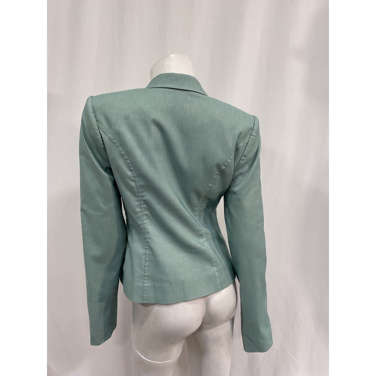 Tularosa 'Addison' Green Cotton Blazer Size M