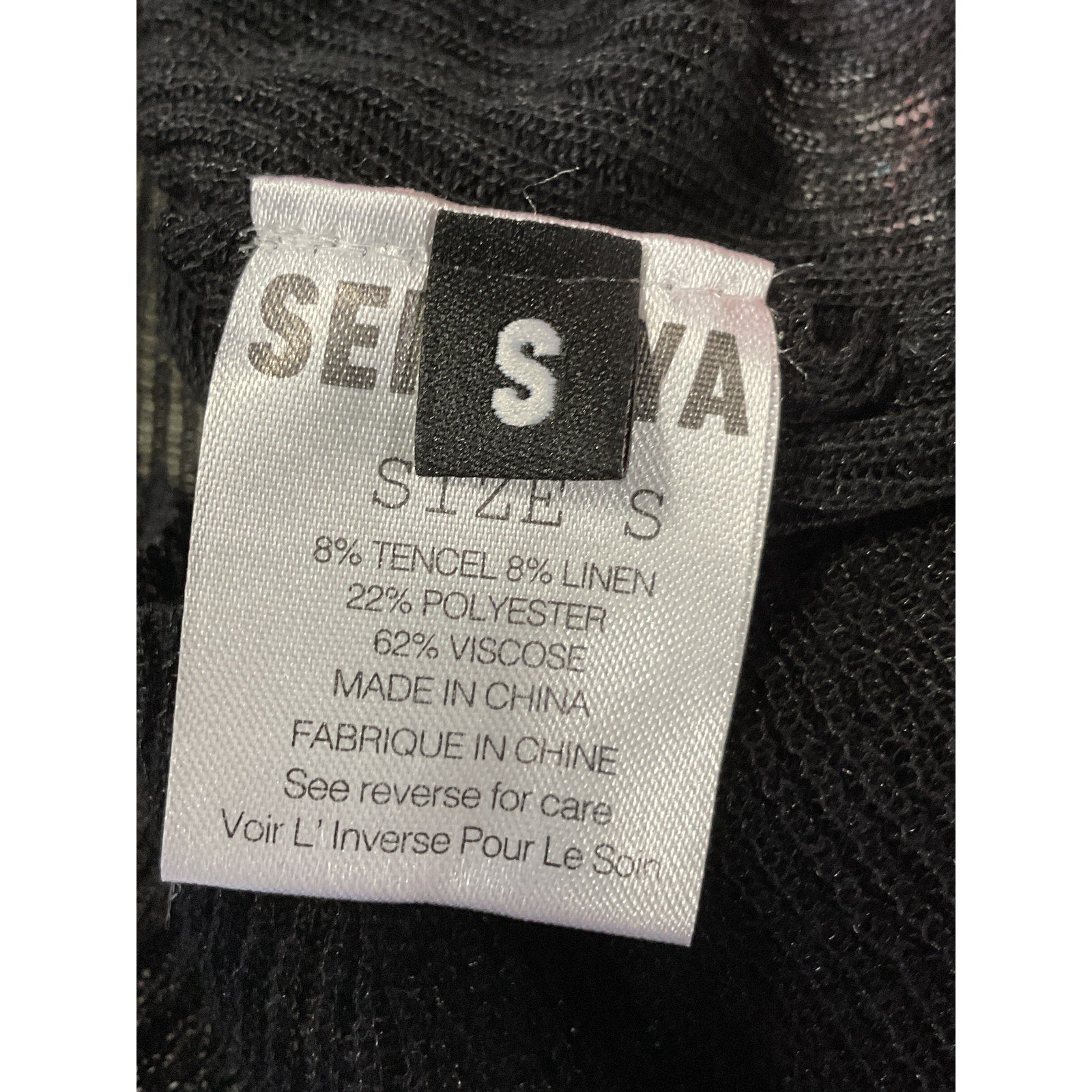 Ser.O.Ya 'Christine' Black Turtleneck Dress Size S - NWT