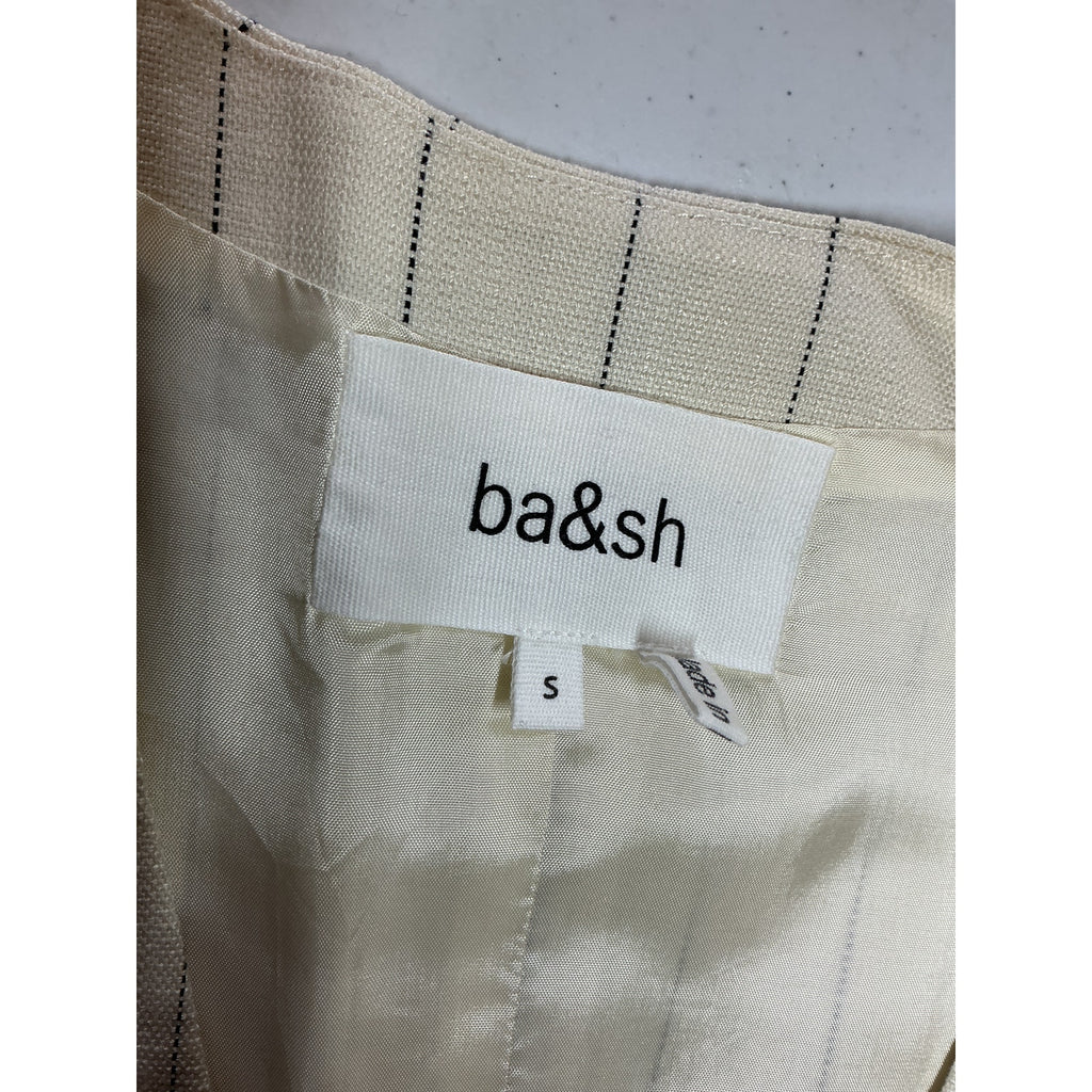 Ba&Sh 'Gilet' White Viscose Erita Vest Size 1 / S