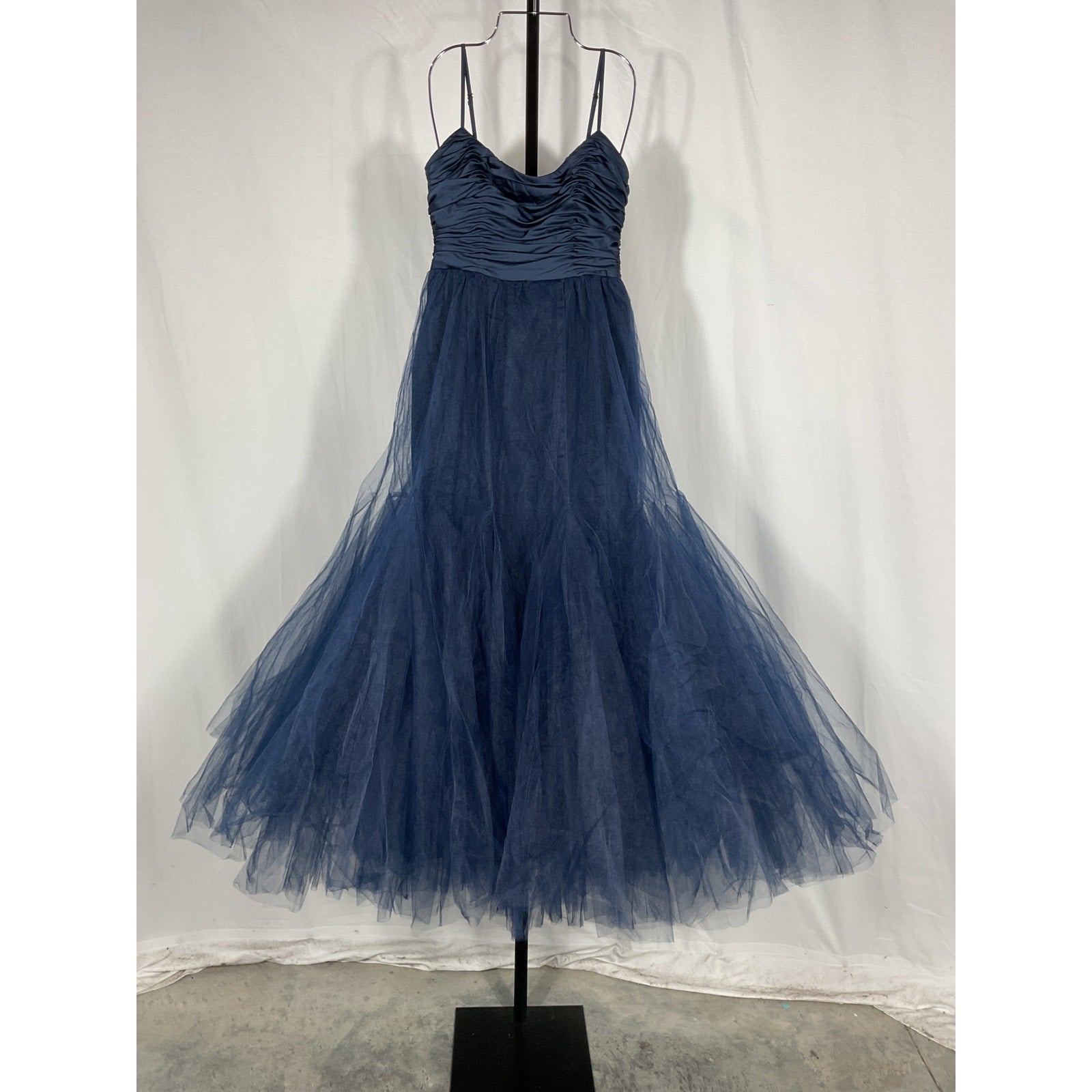 Hutch 'Toni' Blue Polyester Gown Size 2 - NWT