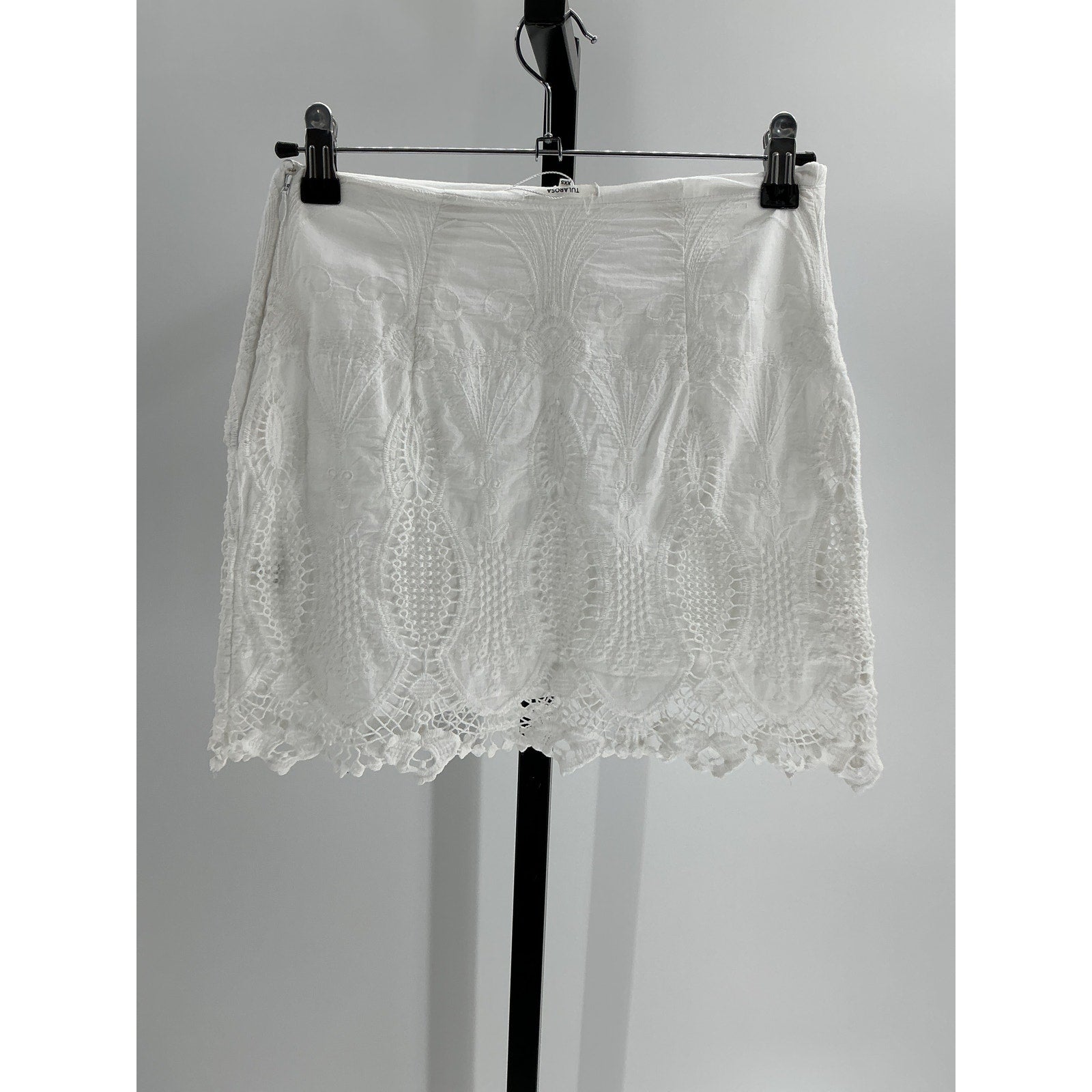 Tularosa 'August' White Cotton Skirt Size XXS