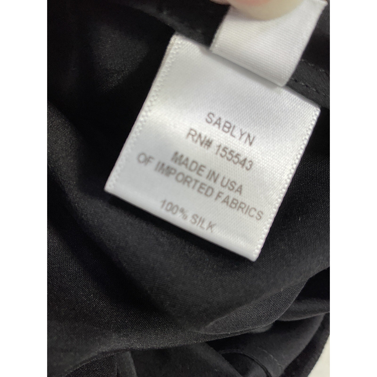 Sablyn 'Hart' Black Pant Size XS