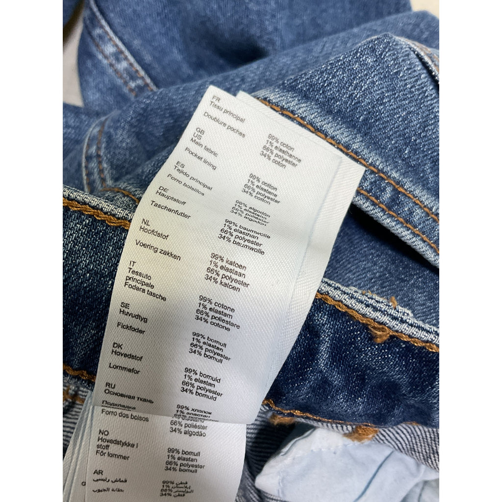 Maje 'Prany' Blue Flared Leg Denim Jeans Size 36