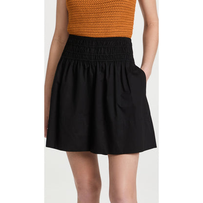 Vince 'Smocked' Black Shorts Size XXS