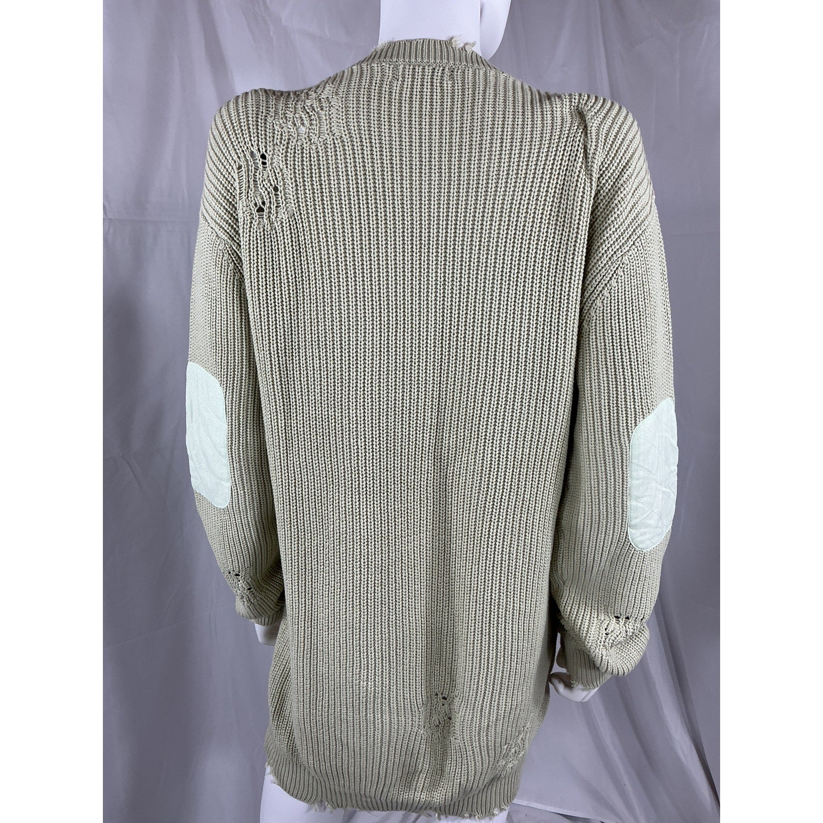 Ser.O.Ya 'Devin' Green Cotton Sweater Size XS