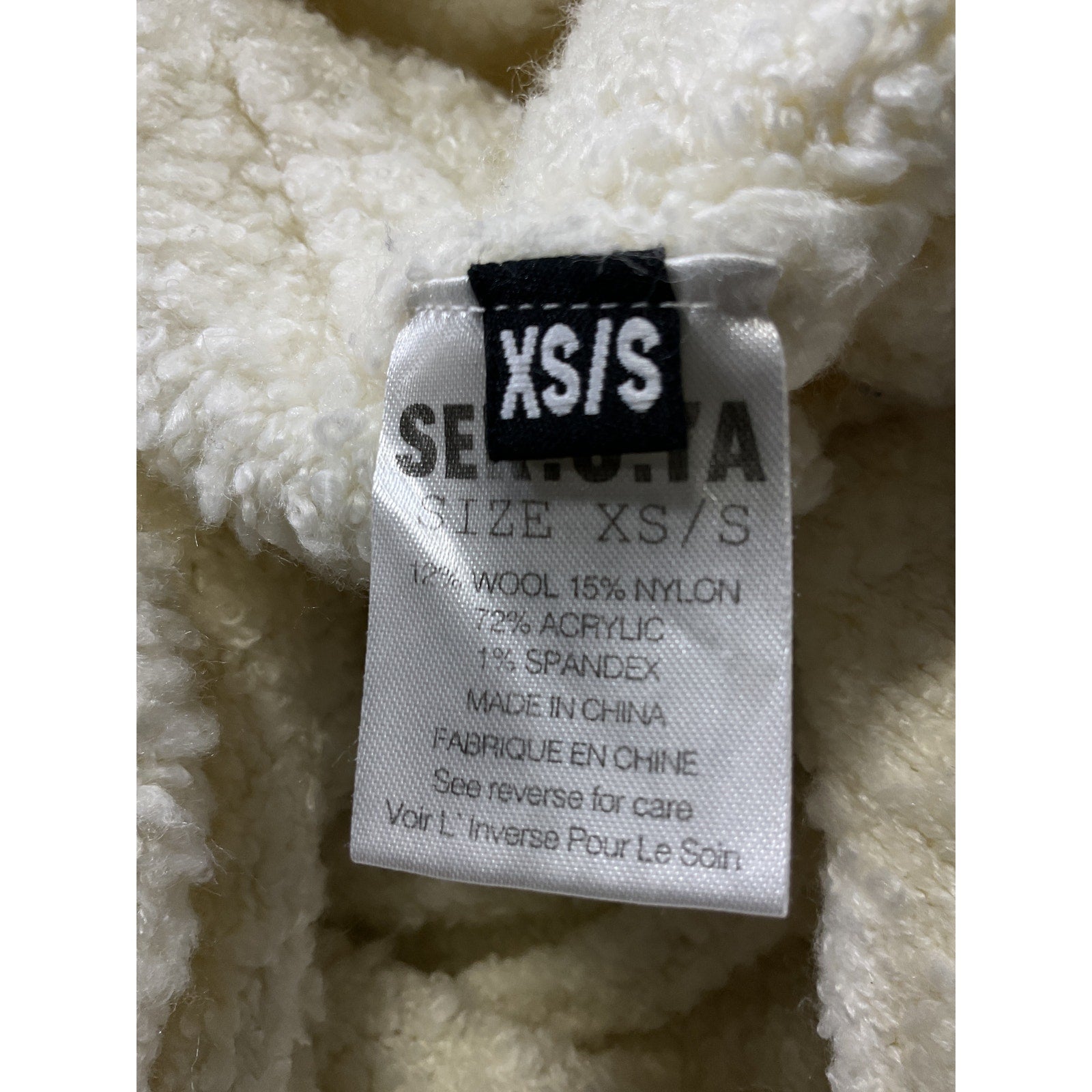 Ser.O.Ya 'Athena' White Robe Size XS