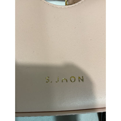 S.Joon 'Tulip' Pink Mini Leather Shoulder Bag