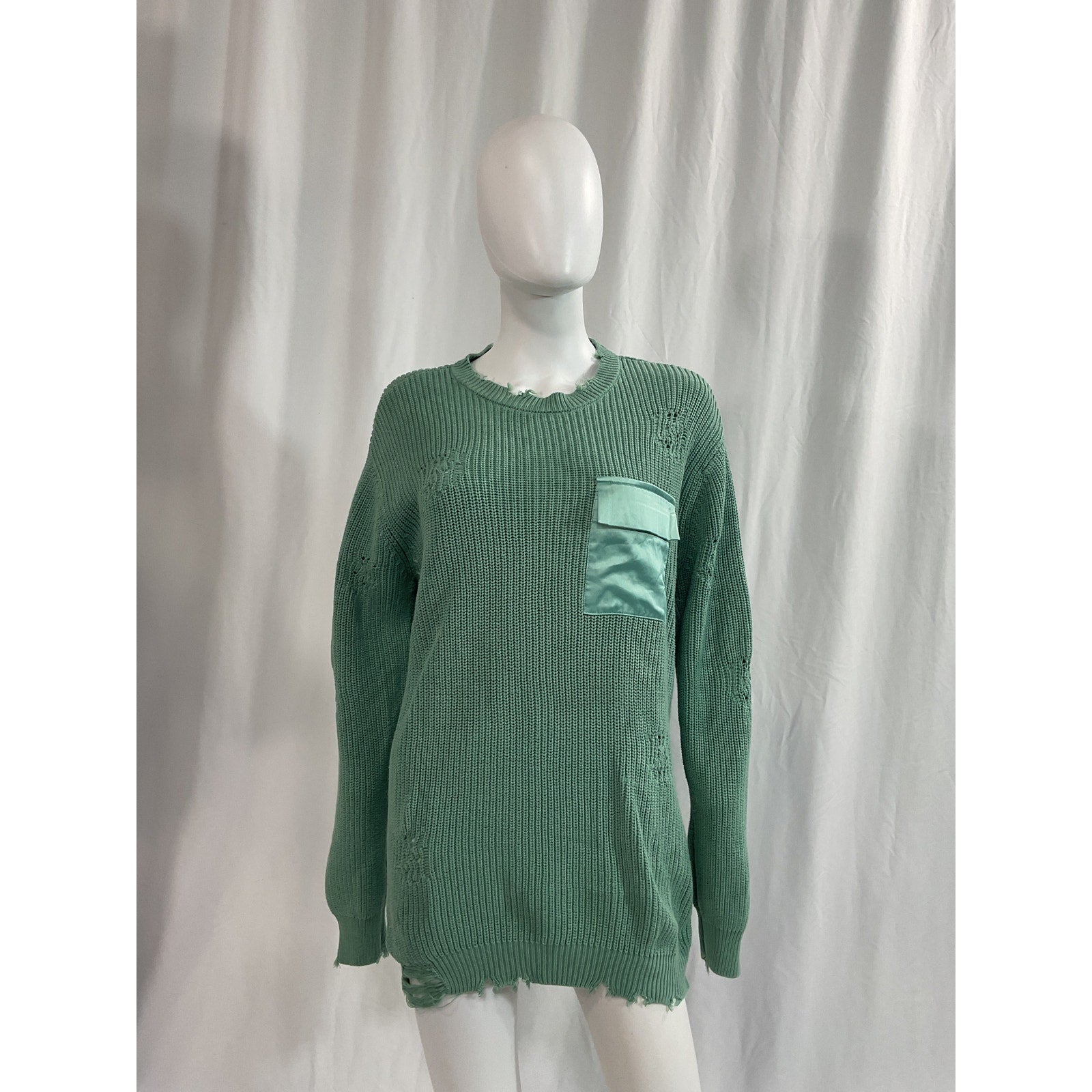 Ser.O.Ya 'Devin' Green Sweater Size S