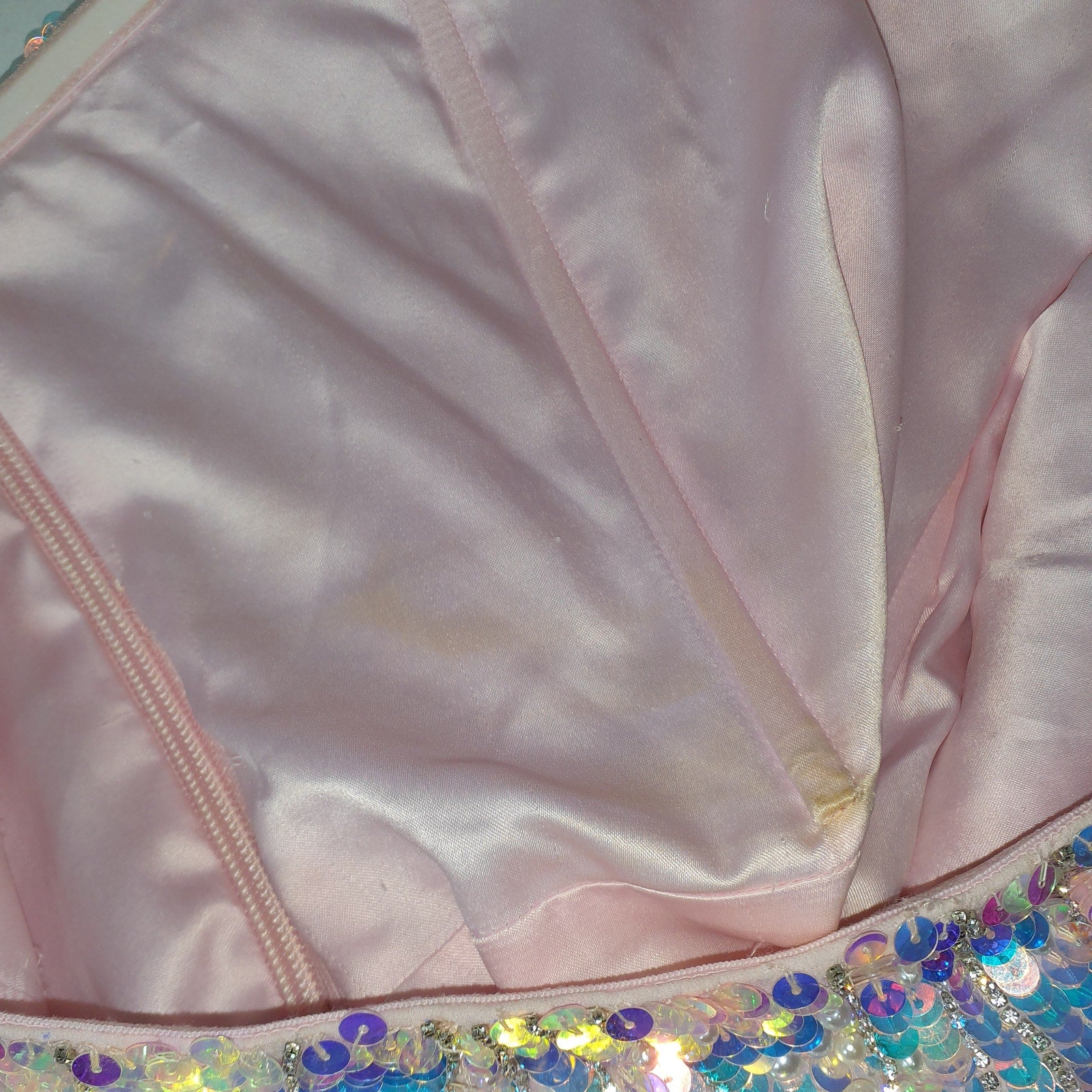 Retrofete 'Avalee' Pink Polyester Dress Size S