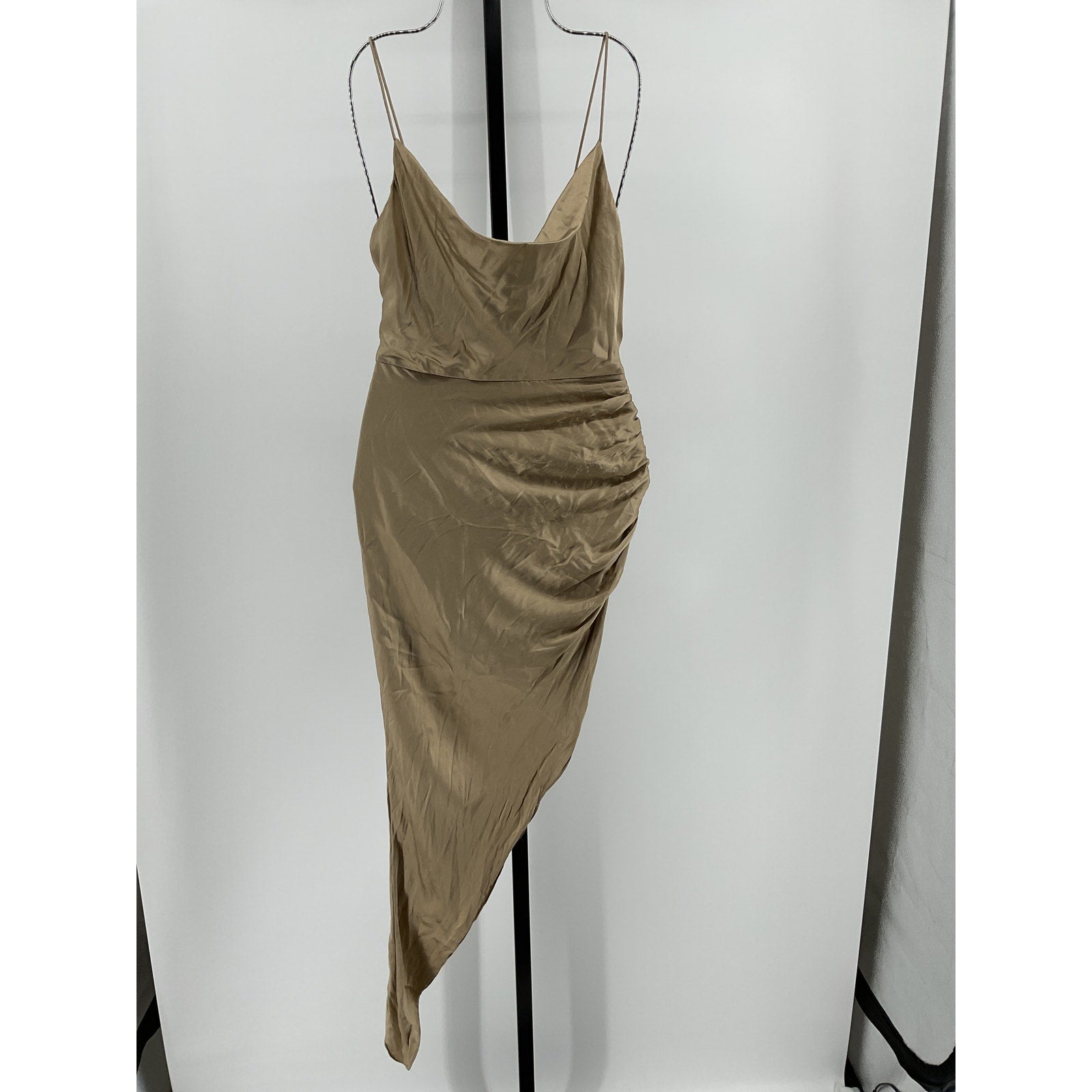 Aiifos 'Martha' Gold Silk Dress Size XS