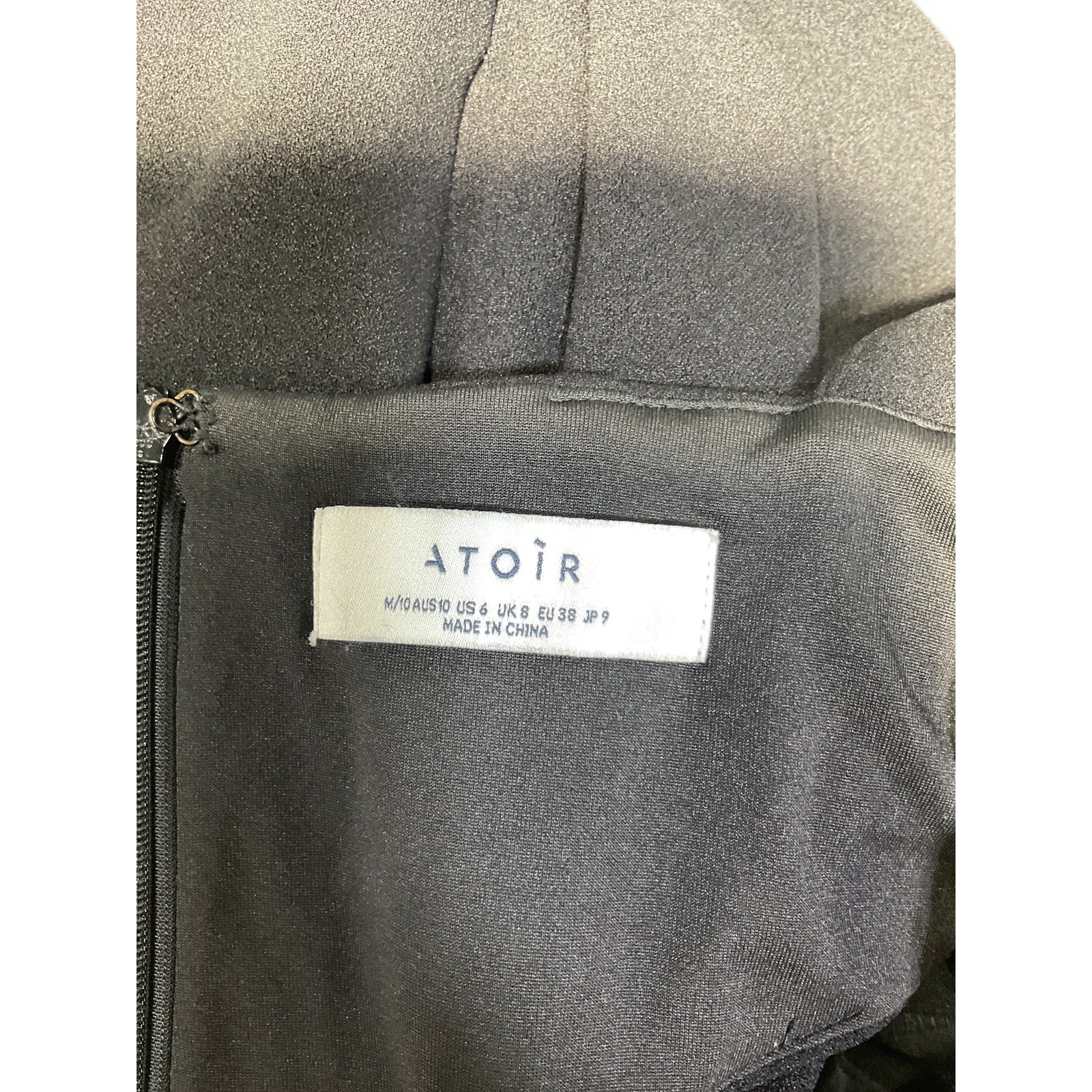 Atoir 'The Vista' Black Ponte Dress Size M