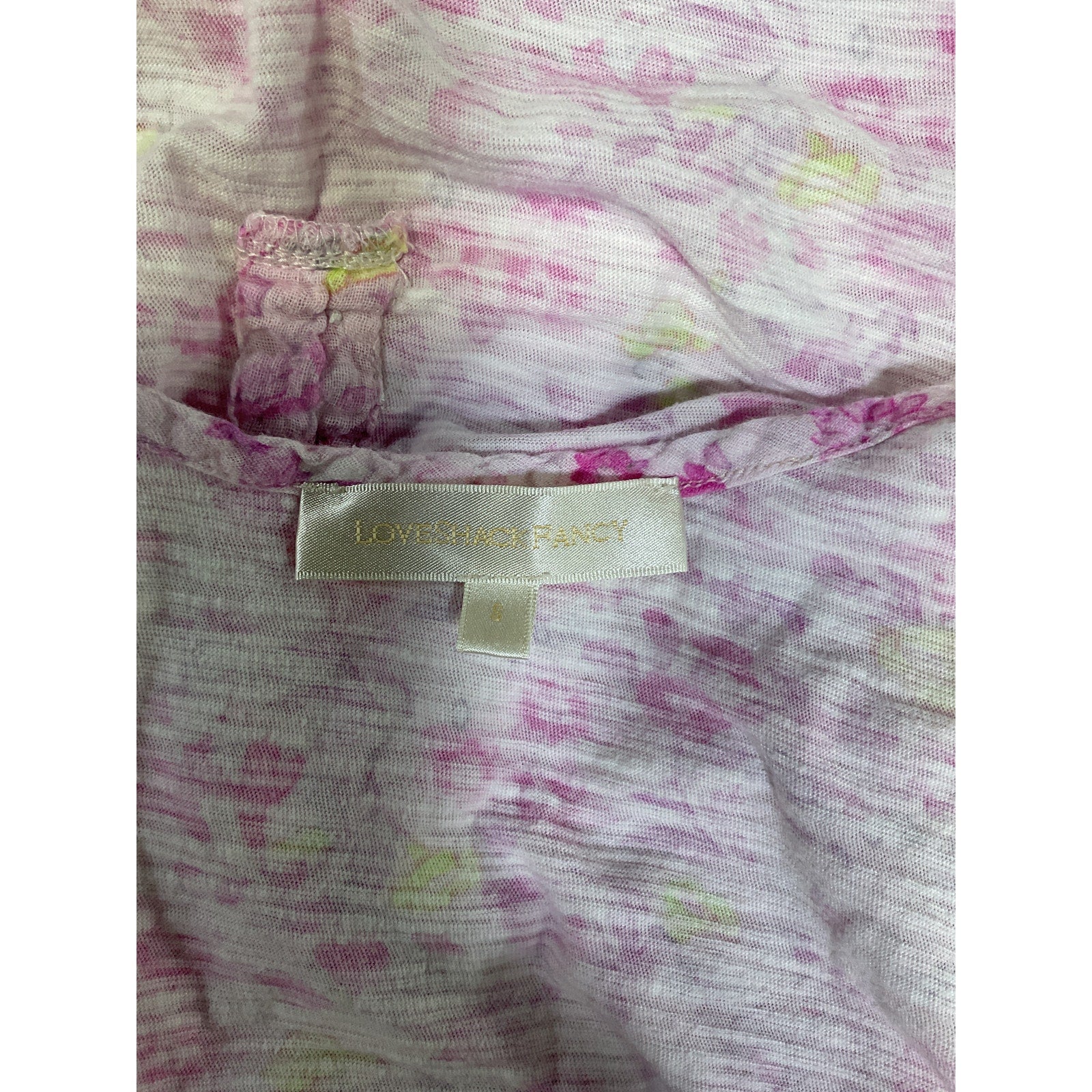 Loveshackfancy 'Albany' Purple Tank Size S