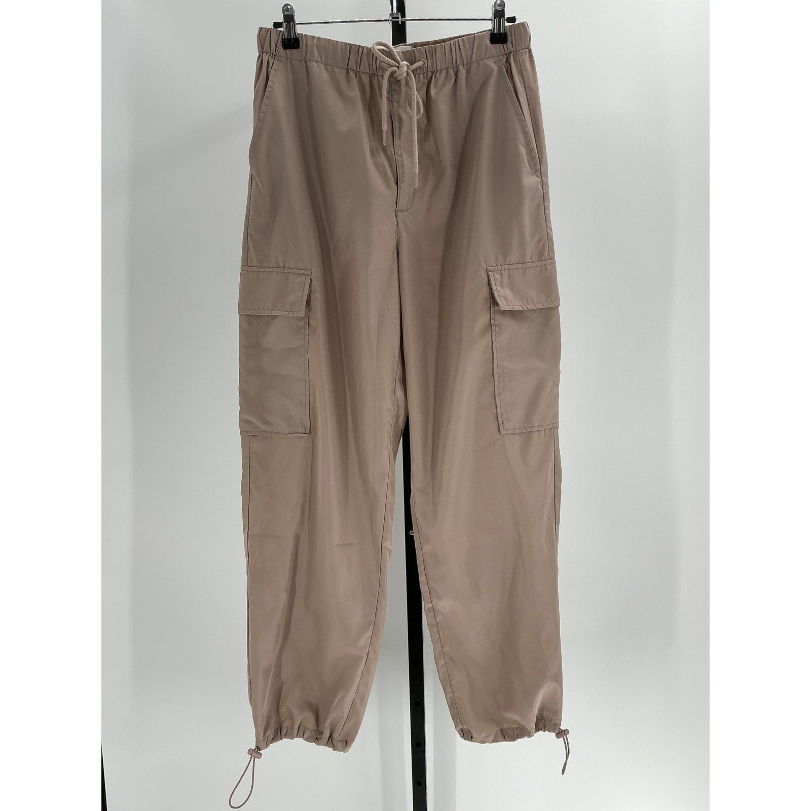 Pistola 'Jade' Beige Polyester Lightweight Cargo Trouser Size M